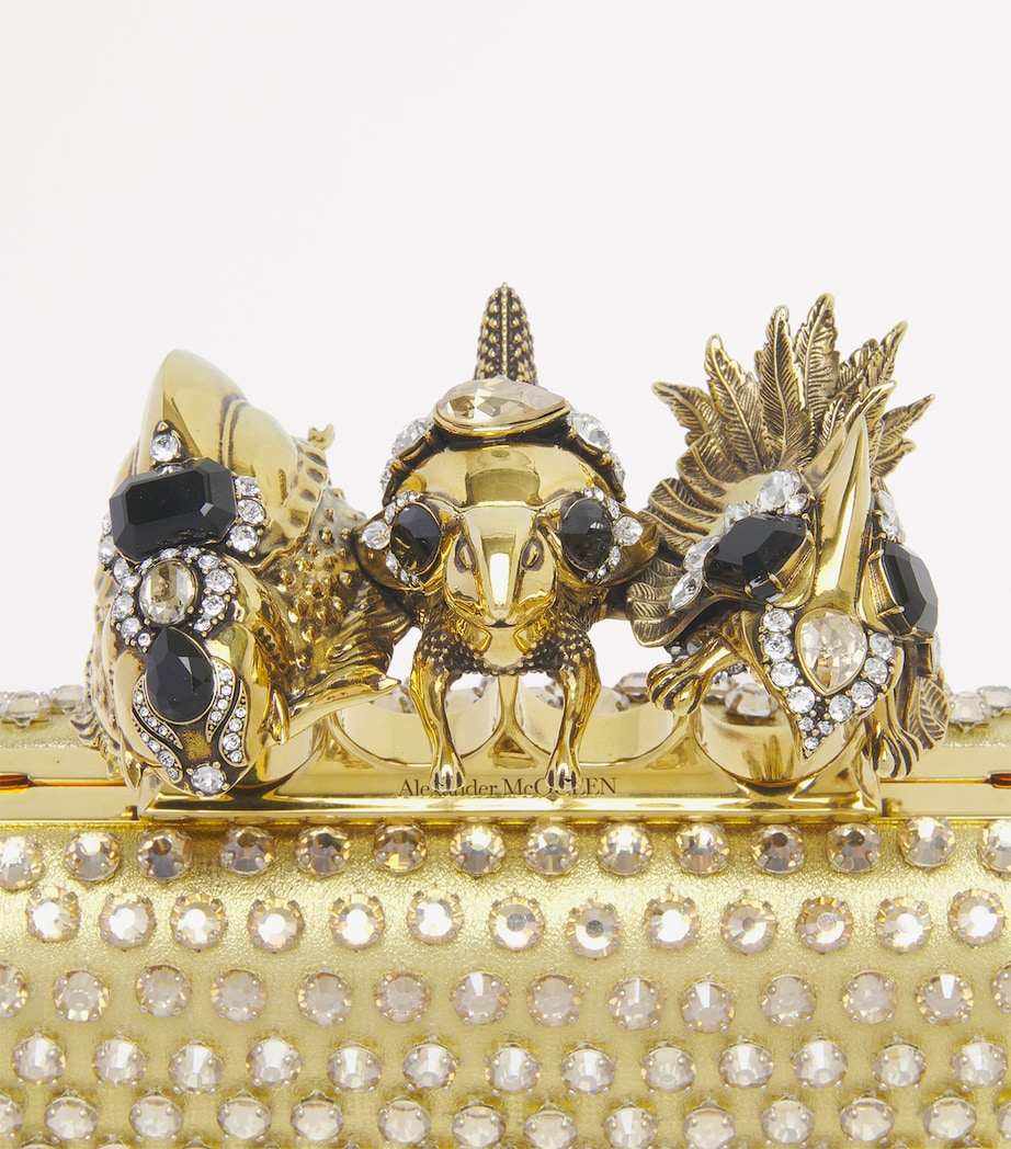 Crystal Bosch Knuckle Clutch Bag 8490 Image 4