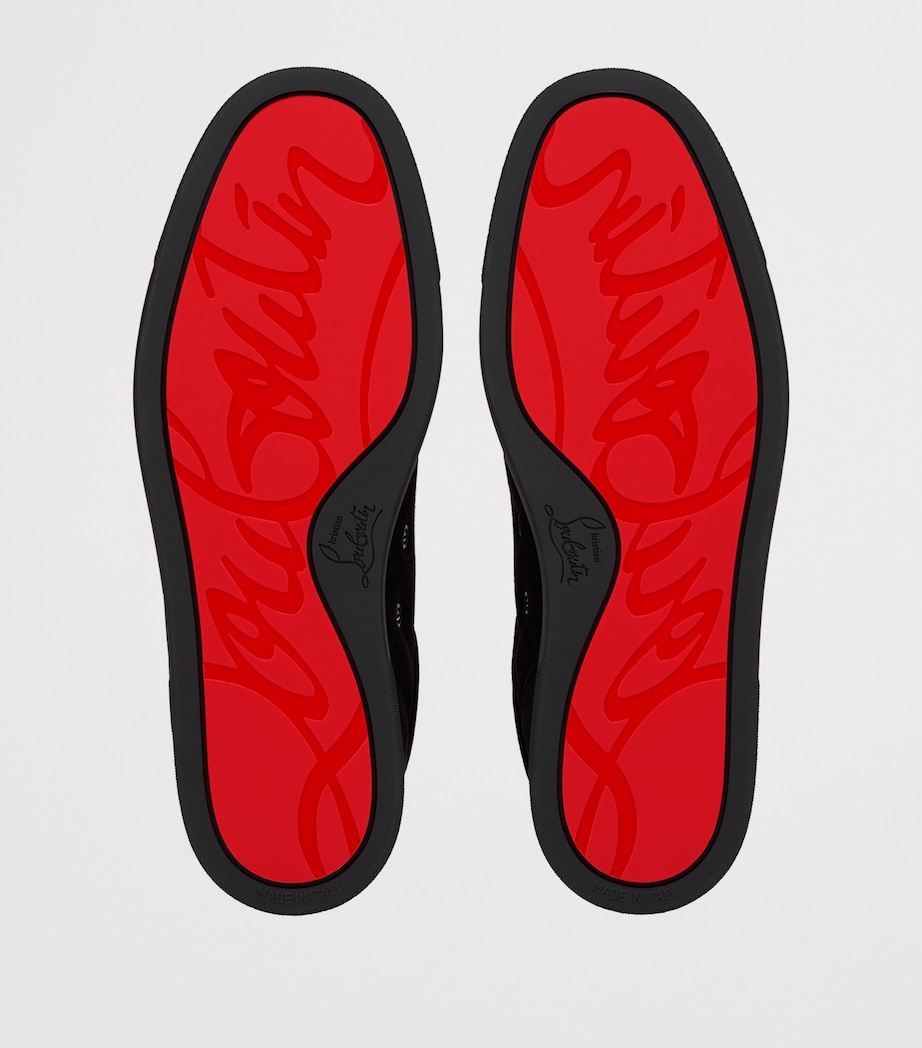 St. Louis Suede Slip-On Sneakers BK01 Image 5