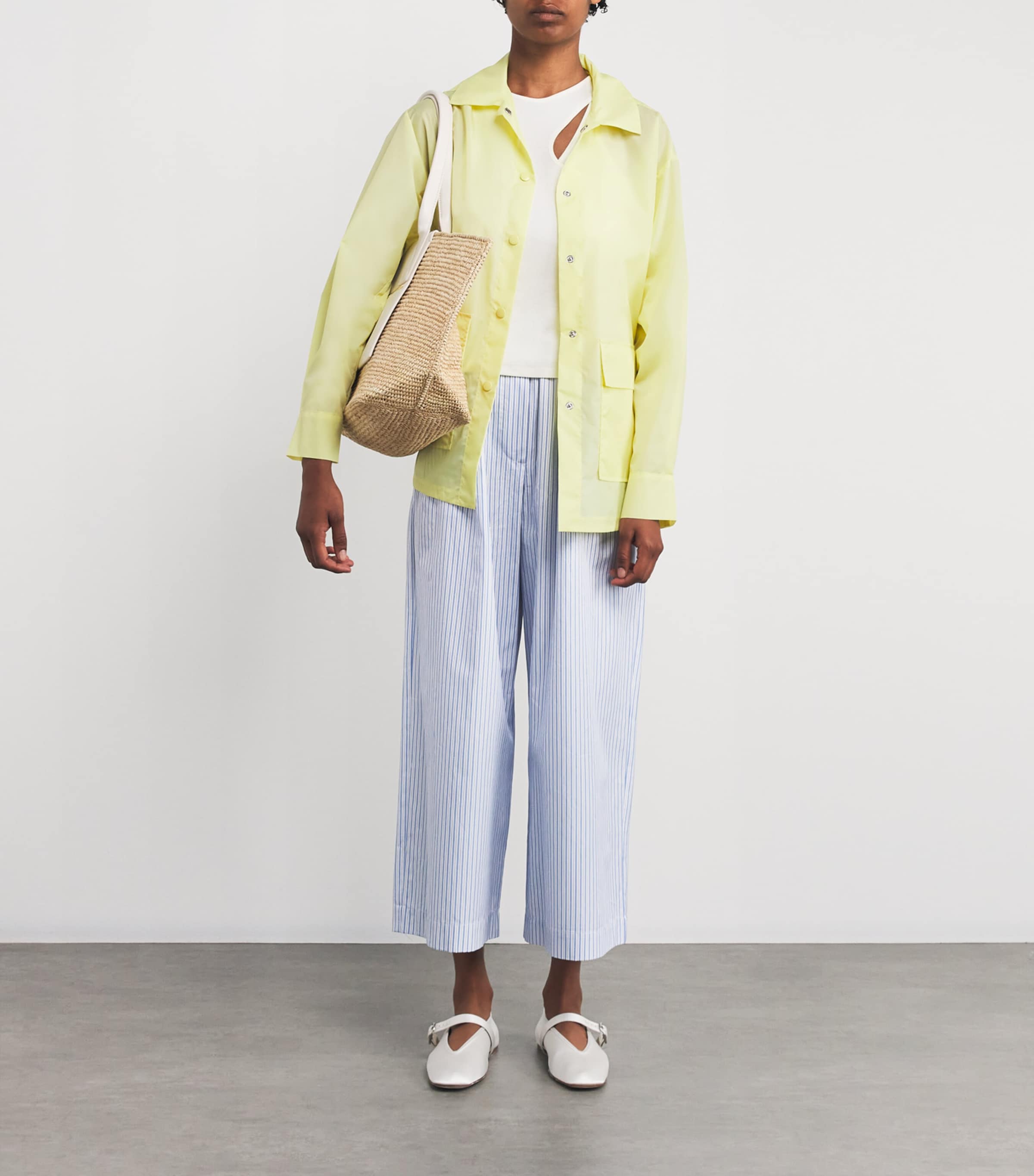 Weekend Max Mara Cotton Wide-Leg Trousers | Harrods US