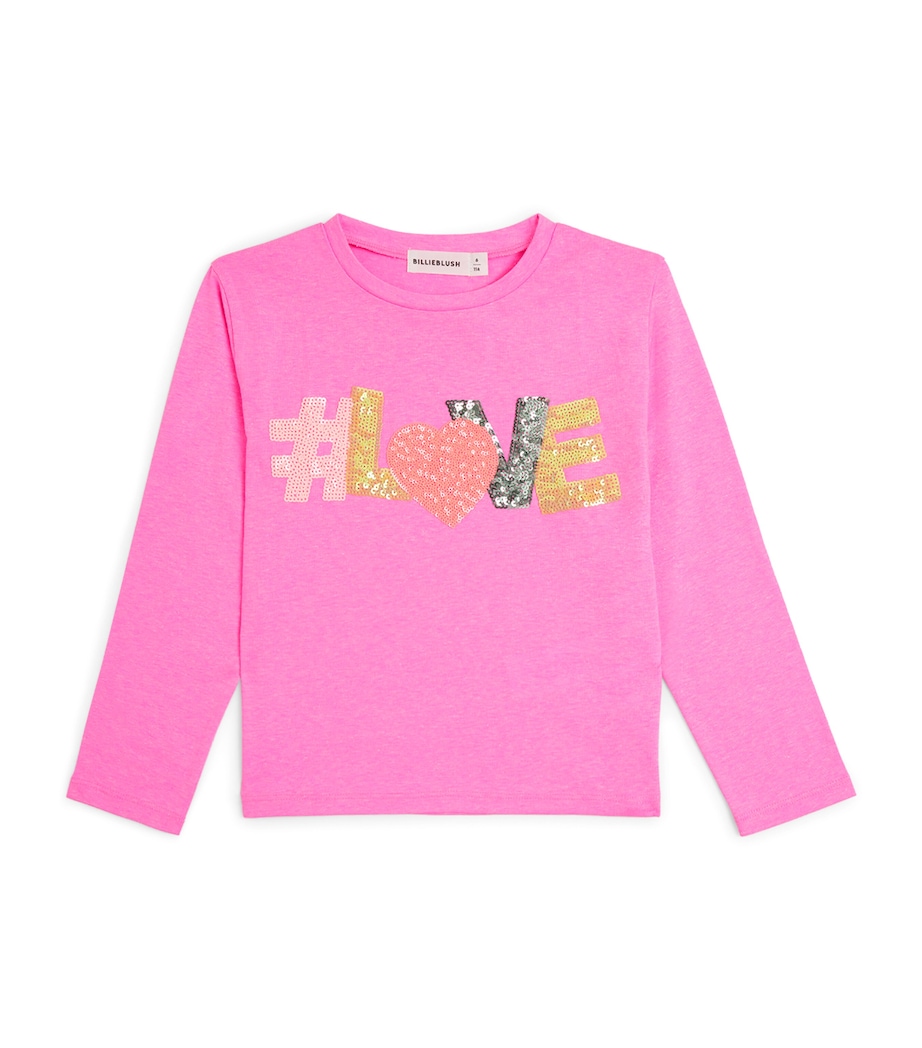 Cotton Graphic T-Shirt (8-12 Years) PINK Image 1