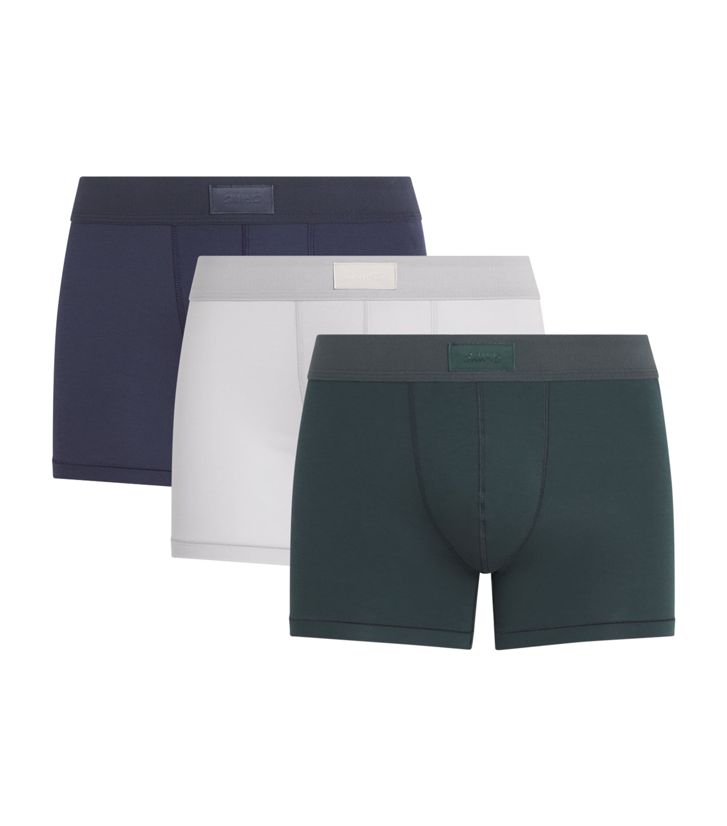 Skims Stretch-jersey Boxer Briefs In Multi