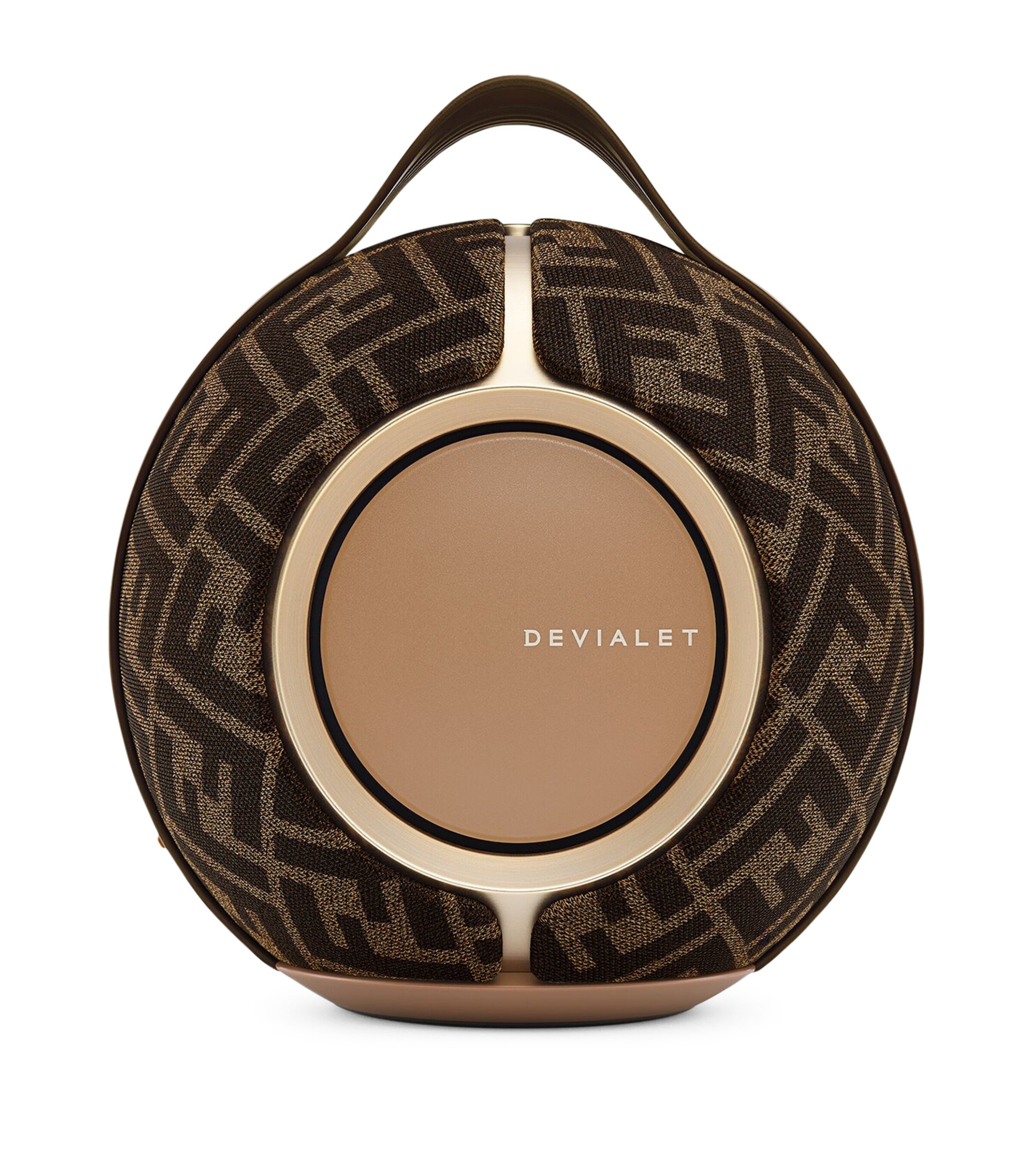 DEVIALET Brown x Fendi Mania Portable Speaker | Harrods US