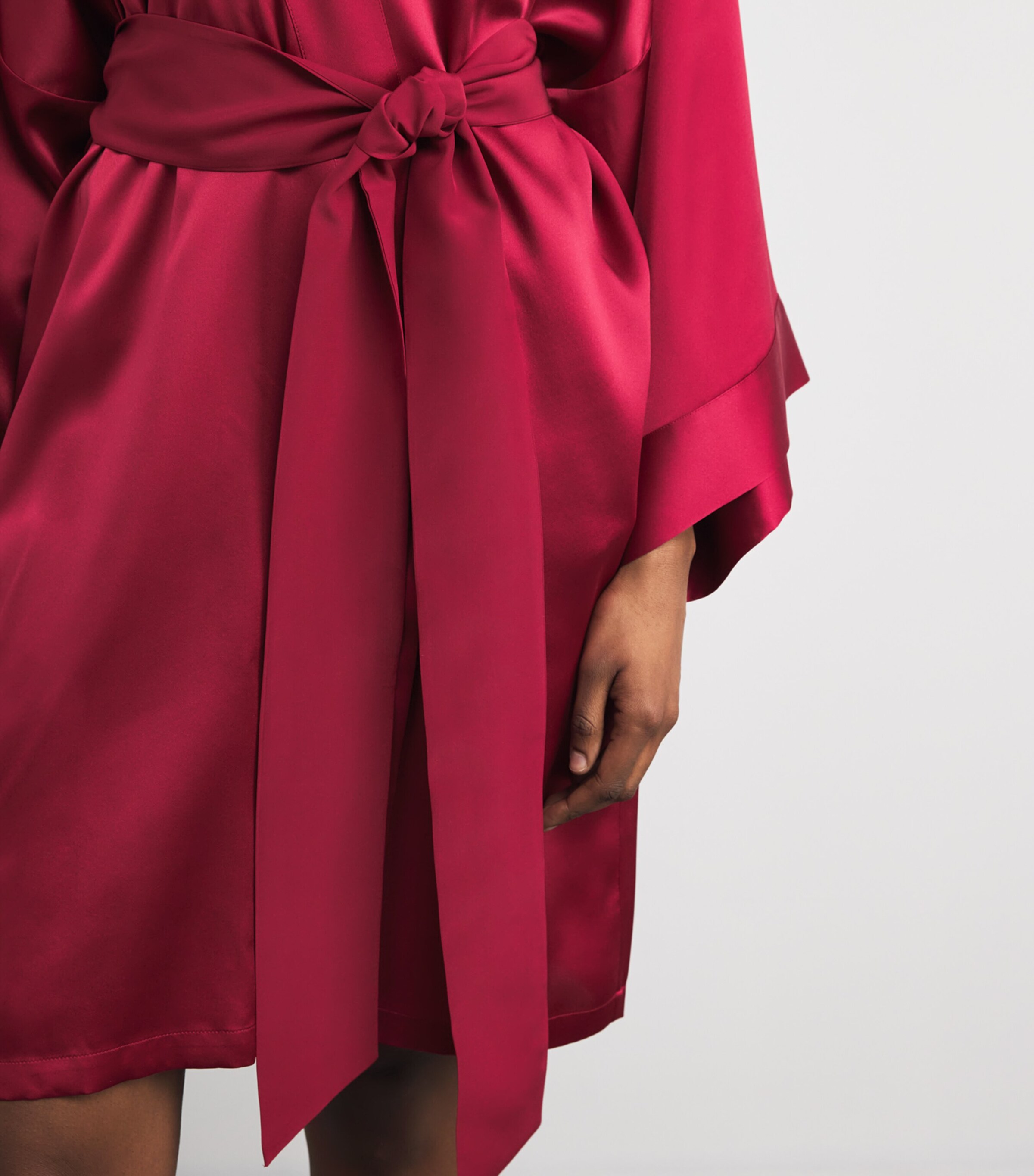 Silk Mimi Robe RUSSET Image 6