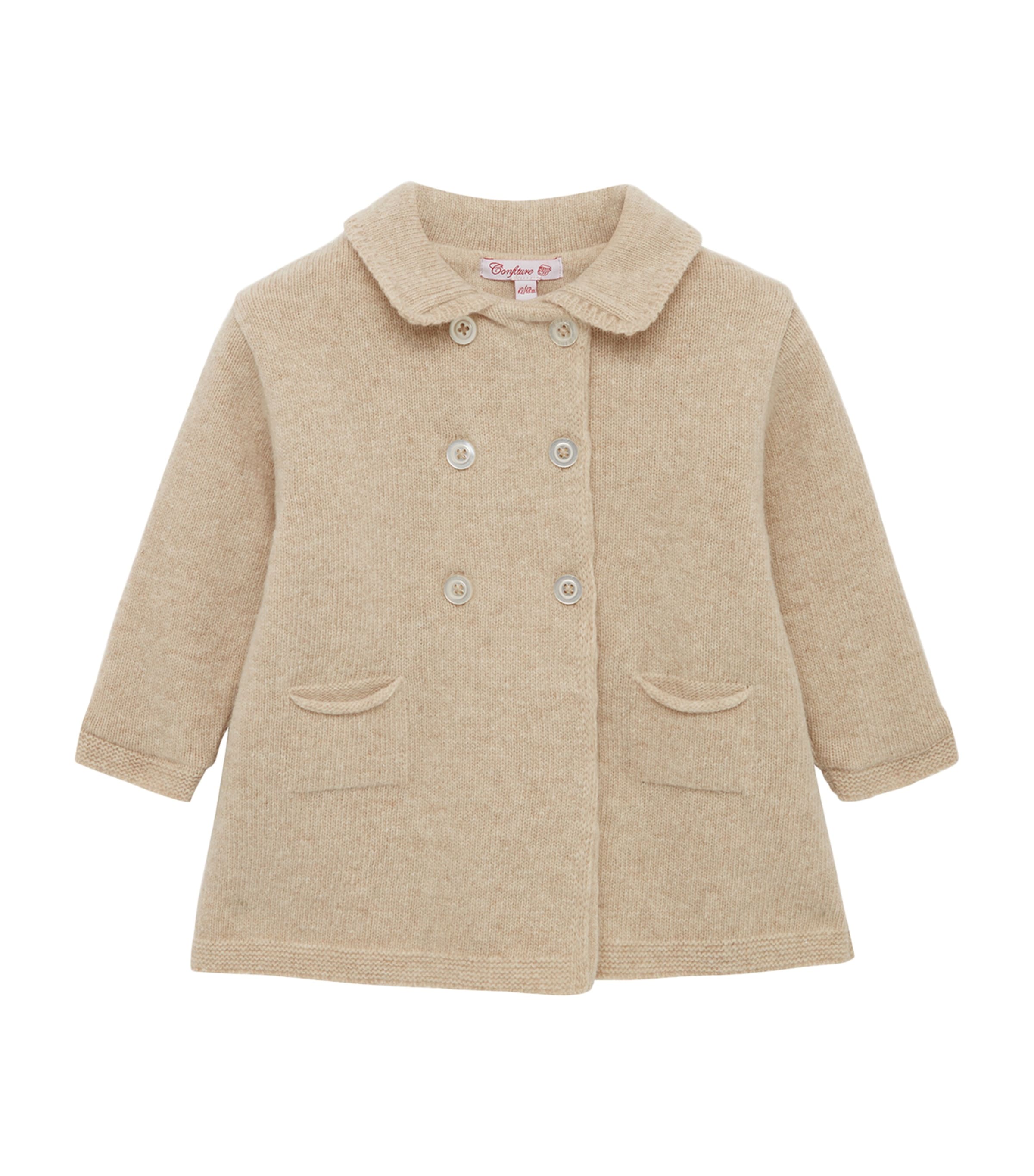 Trotters Wool-blend Alexandra Coat In Brown