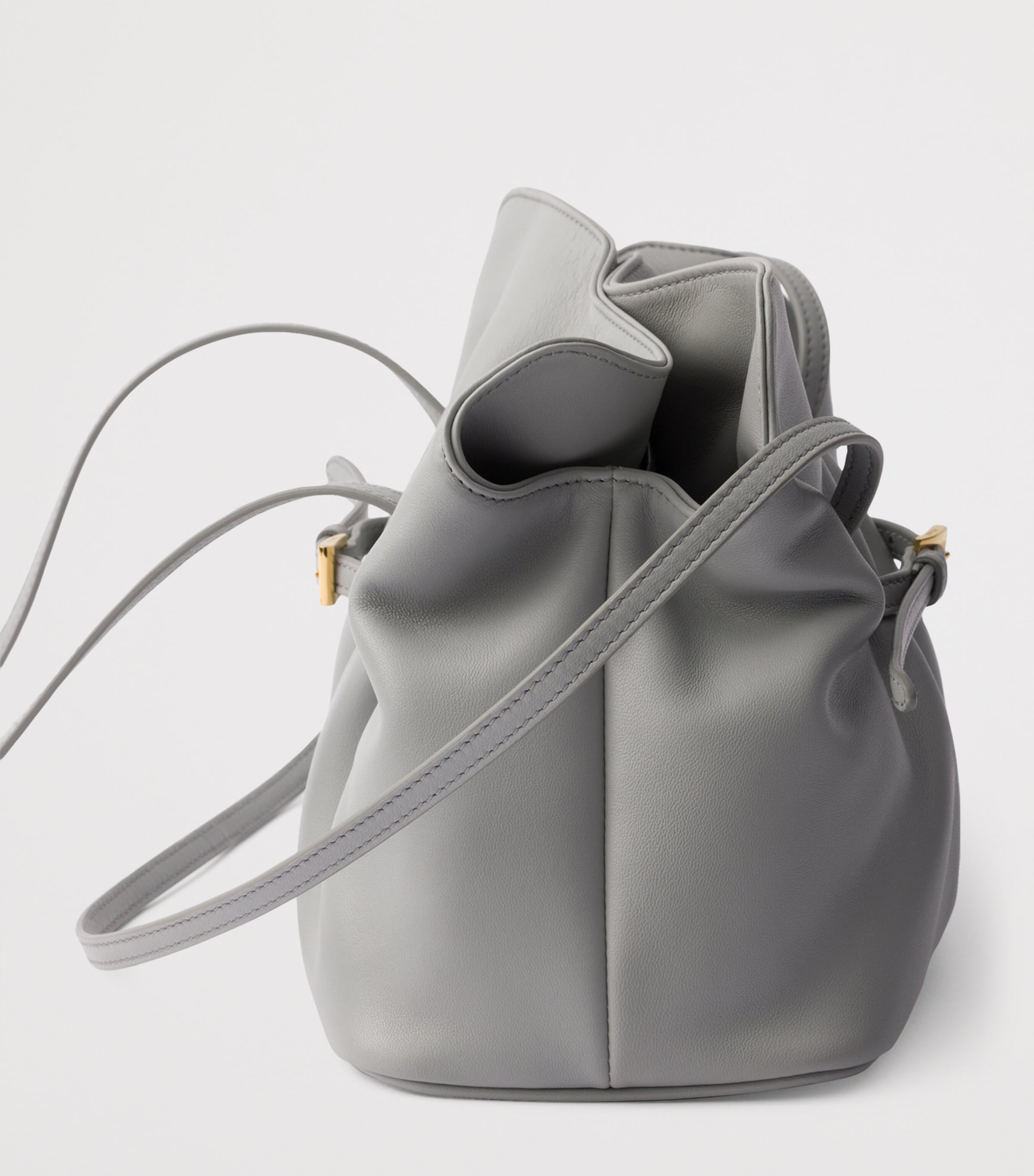 バッグ 99aw ARCHIVE PRADA Shoulder Bag Gray Prada Grey Small Leather Dada Shoulder Bag | Harrods MC