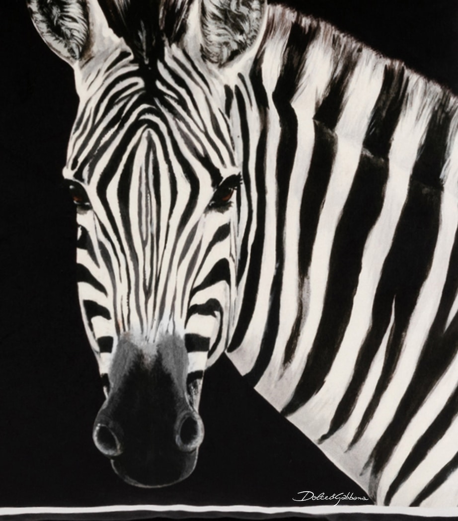 Cotton Zebra Cushion (45cm x 45cm) UZ005 ZEBRA F DO NER Image 4