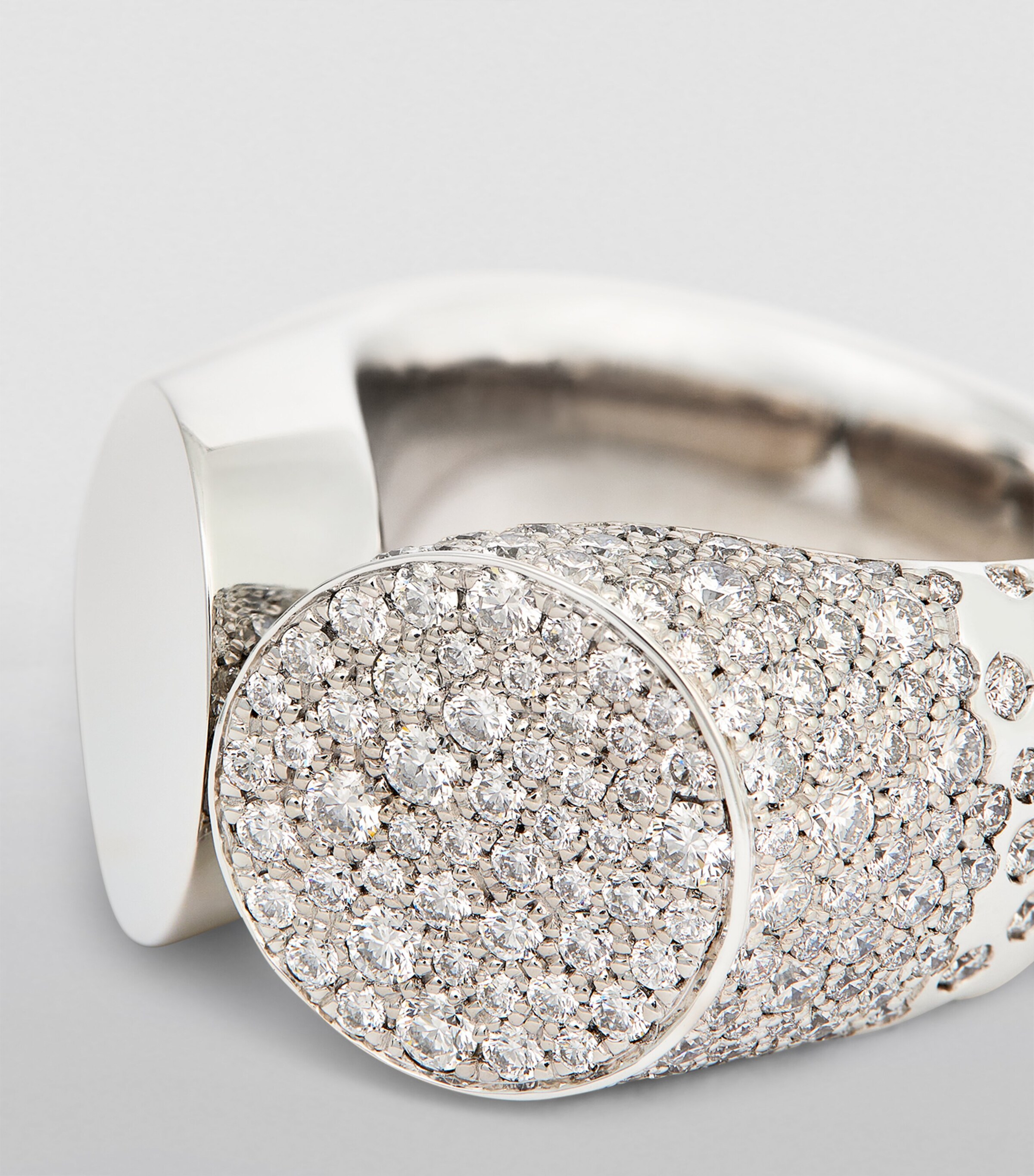 White Gold and Diamond Oera Edition 03 Ring WHITE GOLD Image 6