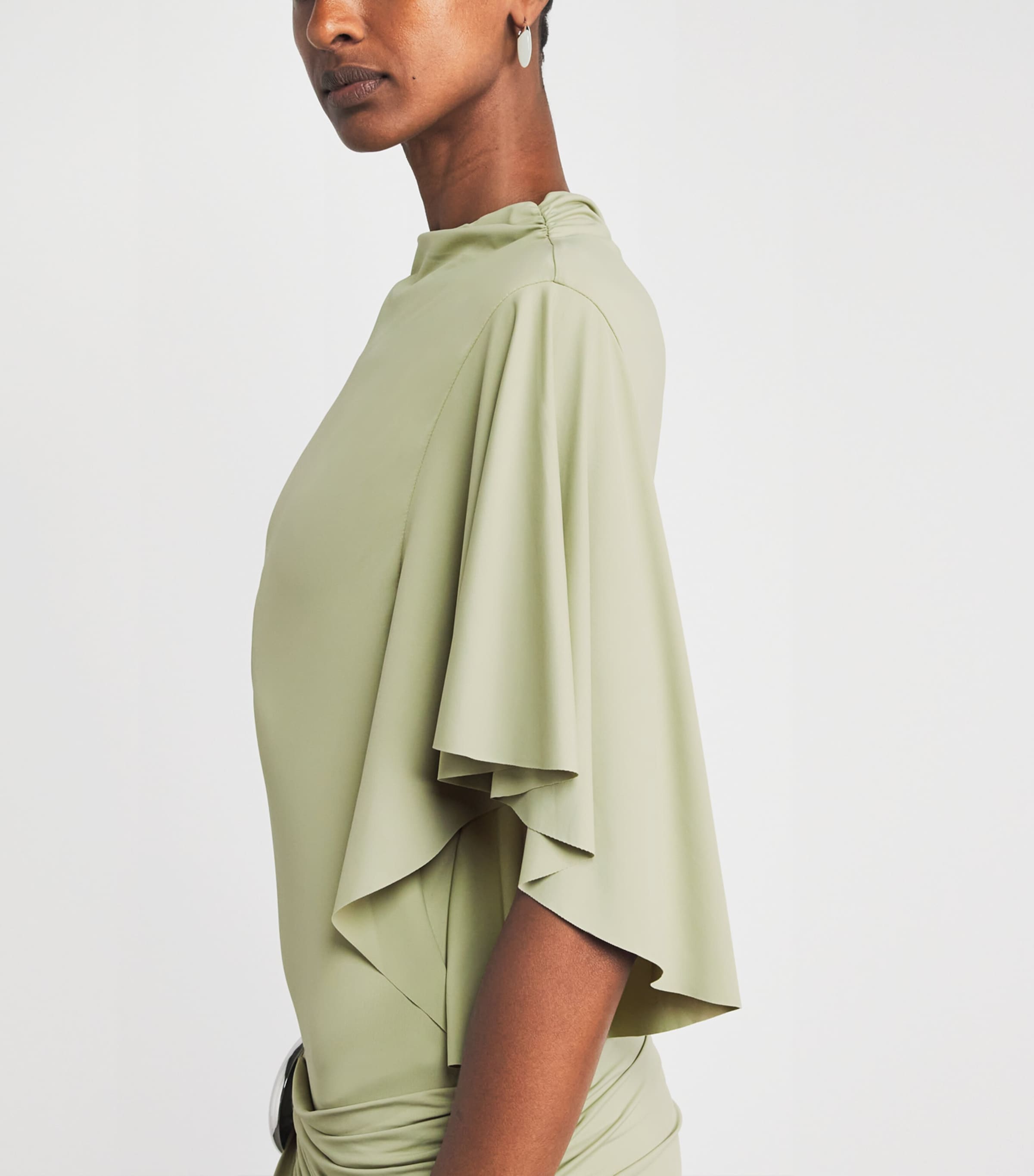 De La Vali Womens Titan Maxi Dress Mint Green Image 3