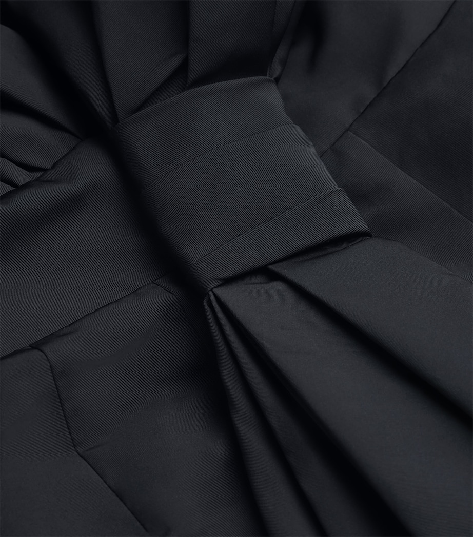 Oversized Bow Gown BLACK Image 5