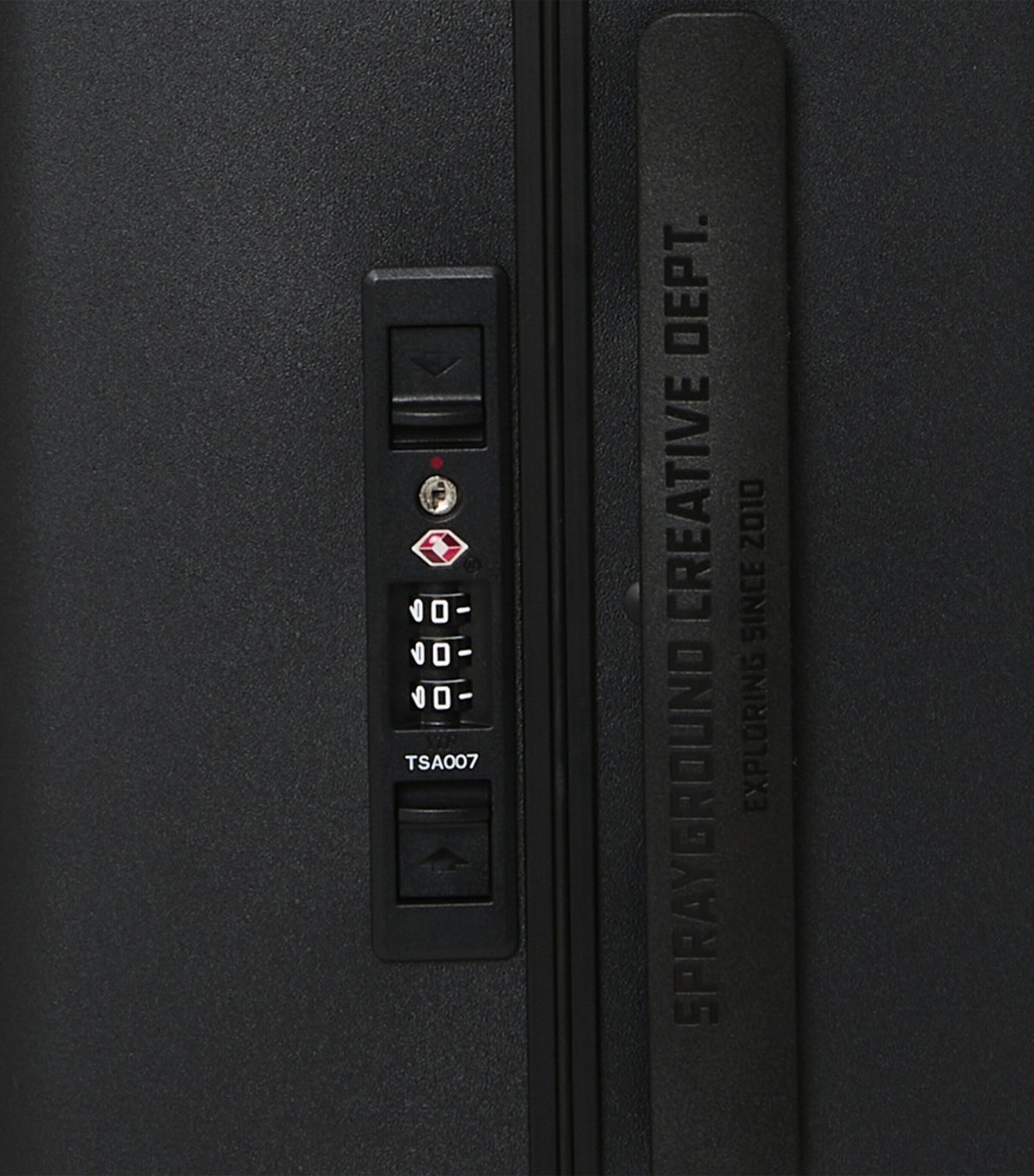 Sprayground Embossed Cabin Suitcase (50cm) Black Image 4