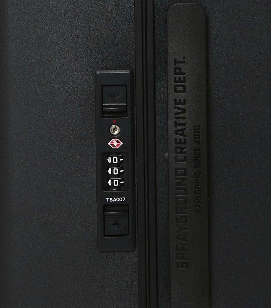 Sprayground Embossed Cabin Suitcase (50cm) Black Image 4