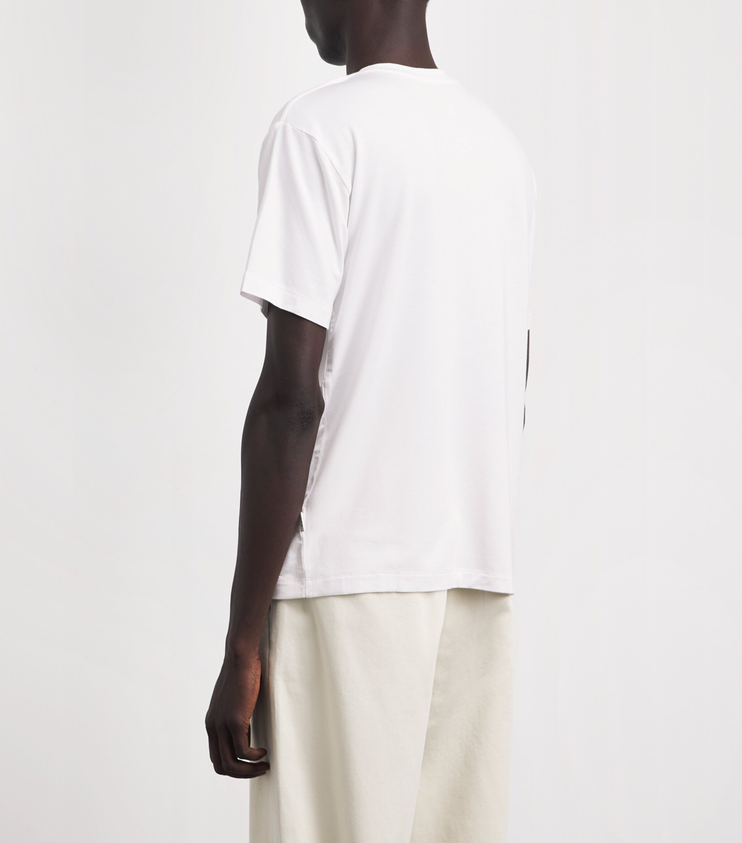 CHÉ Mens Stretch-Modal T-Shirt White Image 5