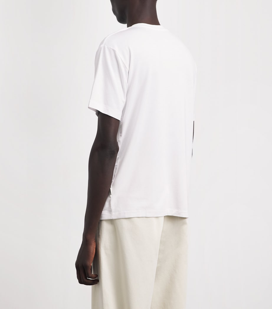 CHÉ Mens Stretch-Modal T-Shirt White Image 5