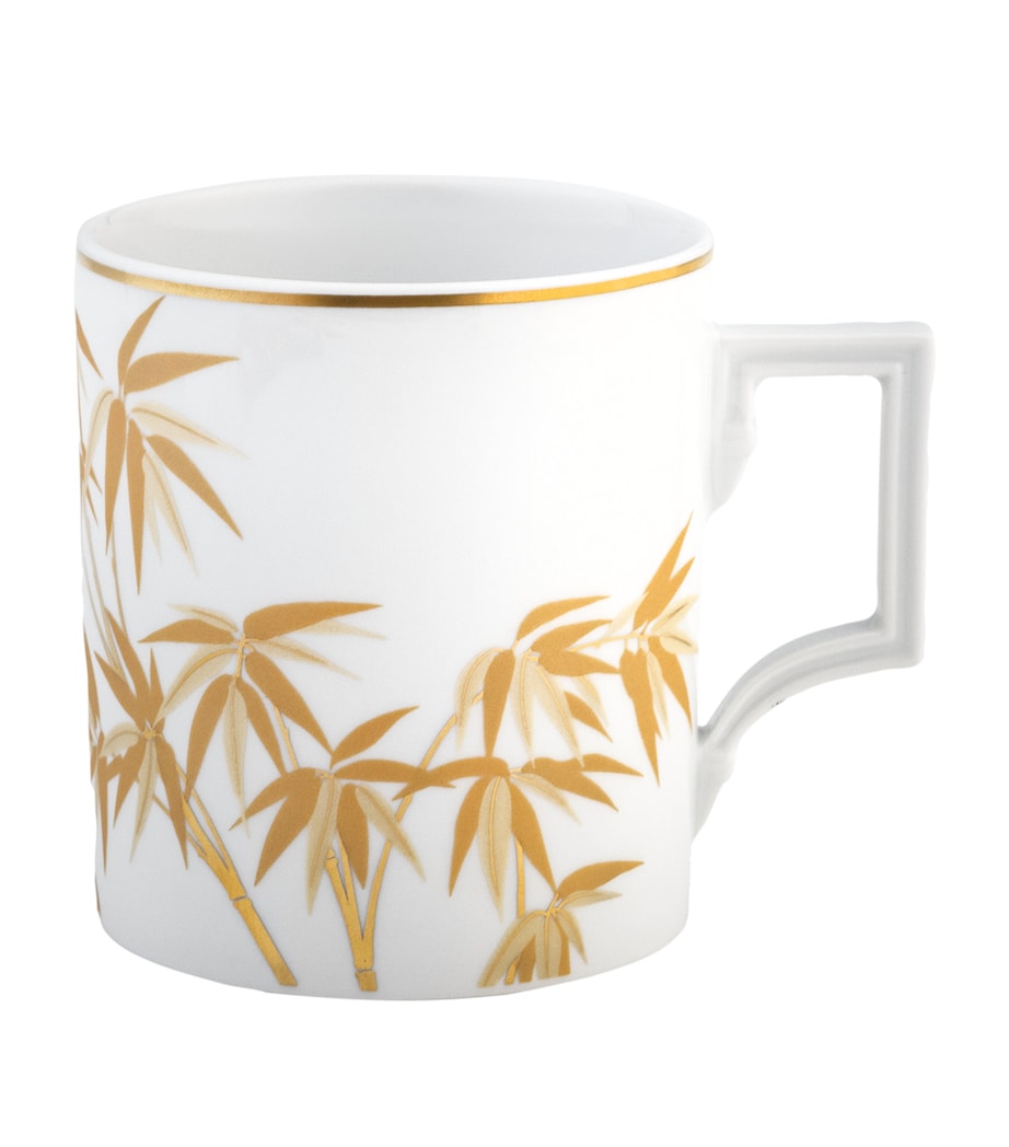 Porcelain Golden Bamboo Mug (250ml) NO COLOUR Image 1