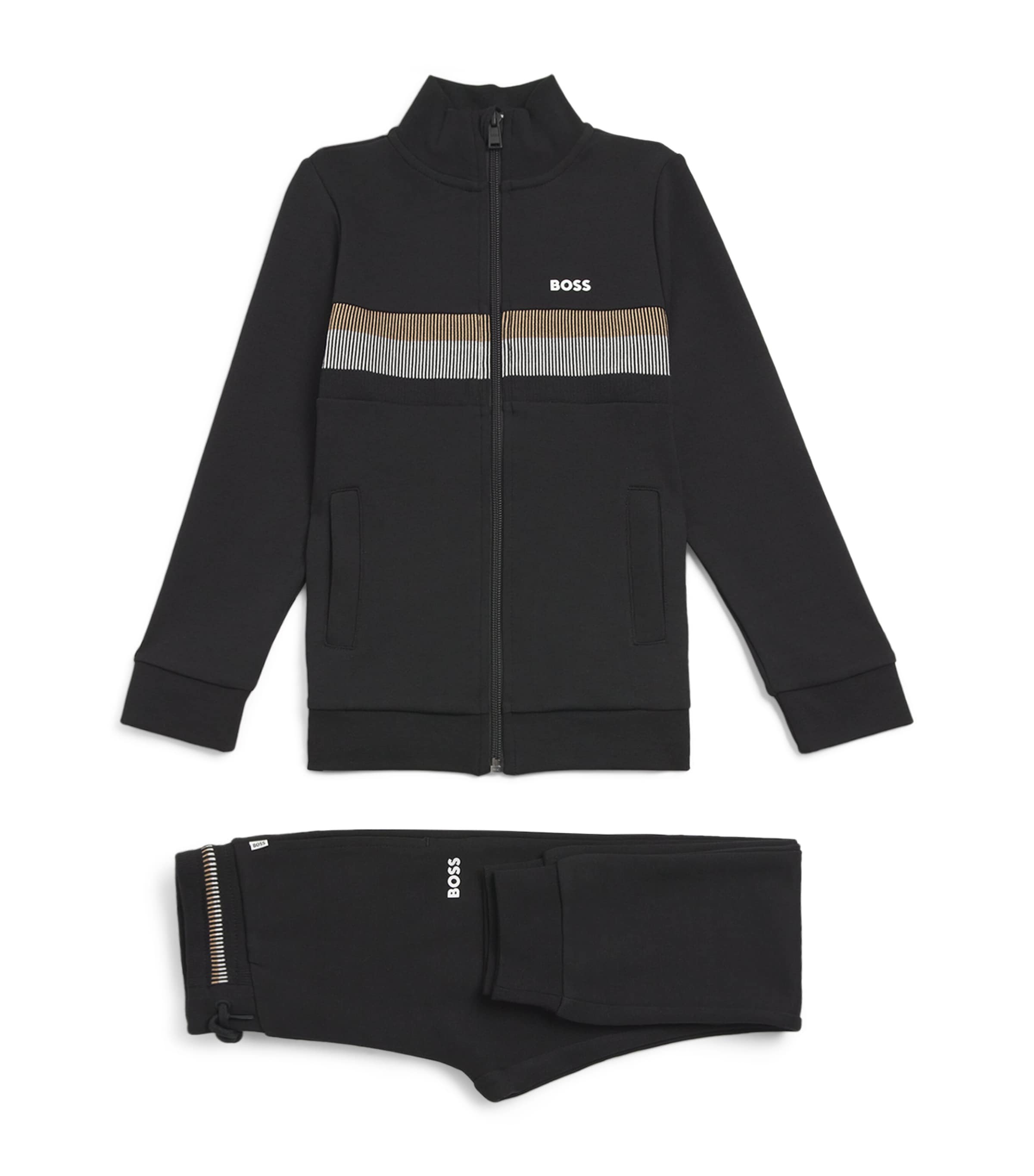 Bosswear Logo Tracksuit In Black