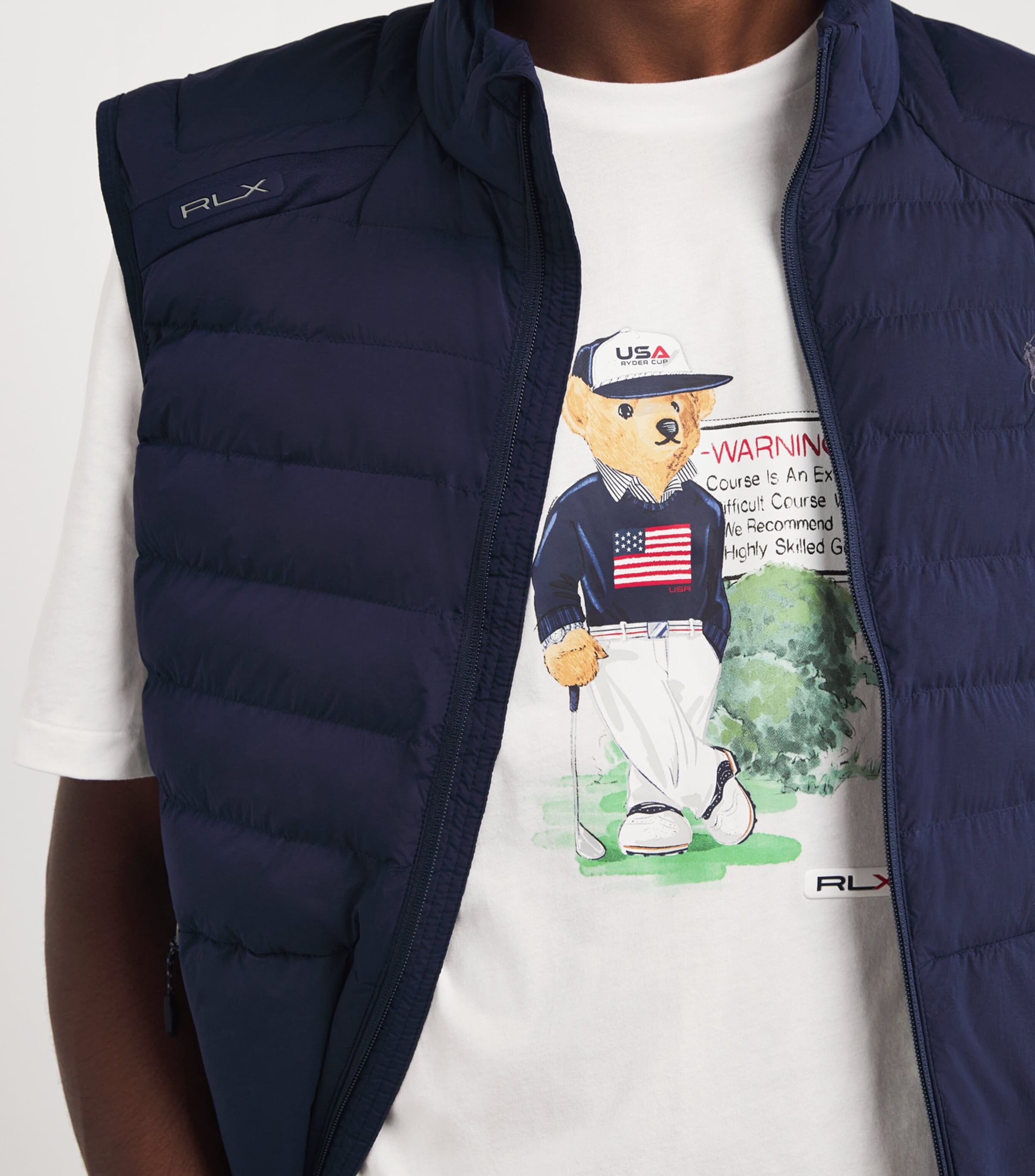 Cotton Ryder Cup Polo Bear T-Shirt CERAMIC WHITE Image 6