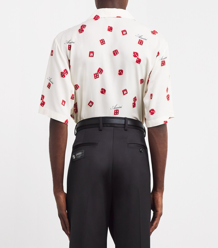 AMIRI Leather Chain Belt Black Nickel Image 5