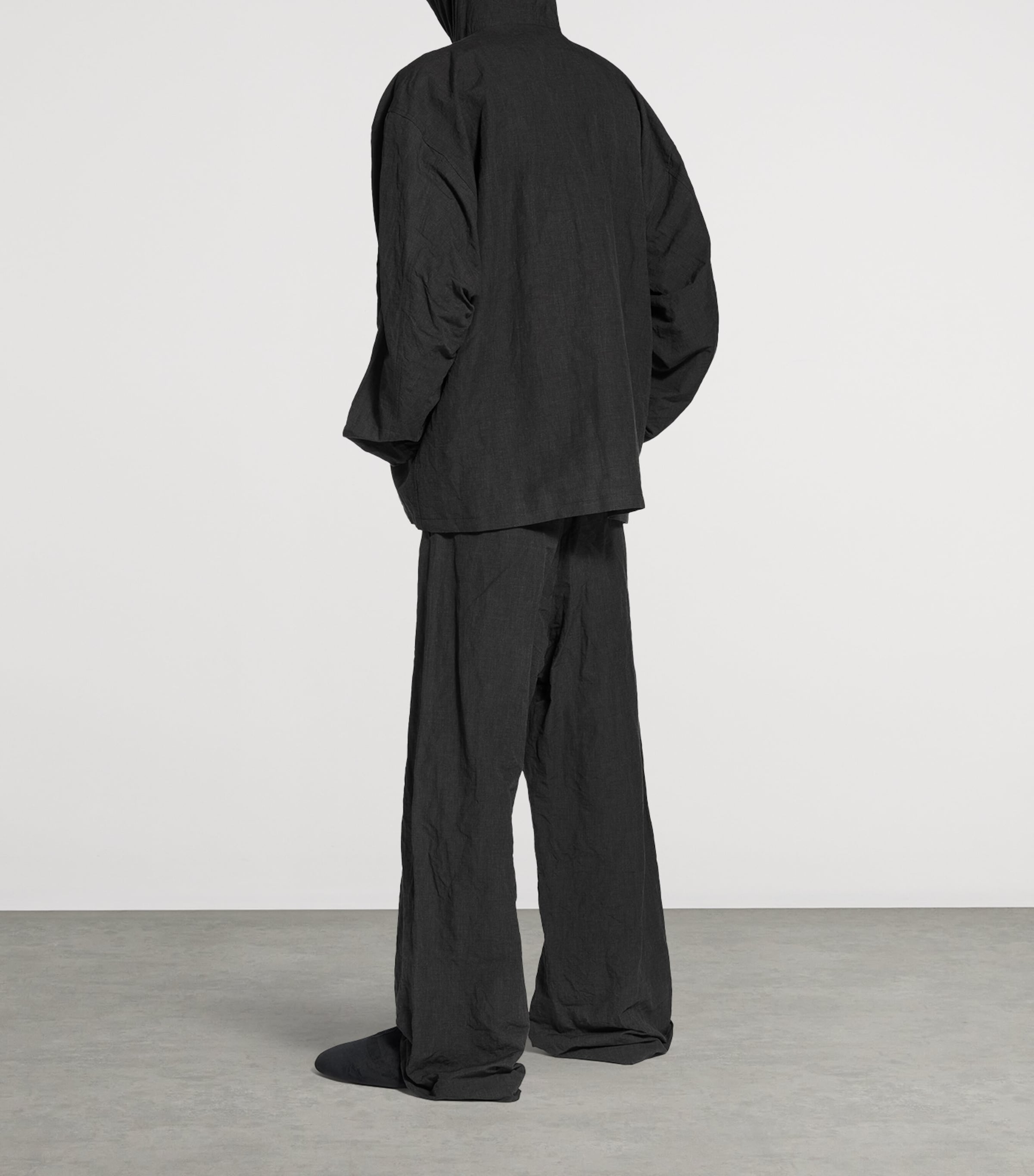 Balenciaga Hooded Zip-Up Jacket Image 5