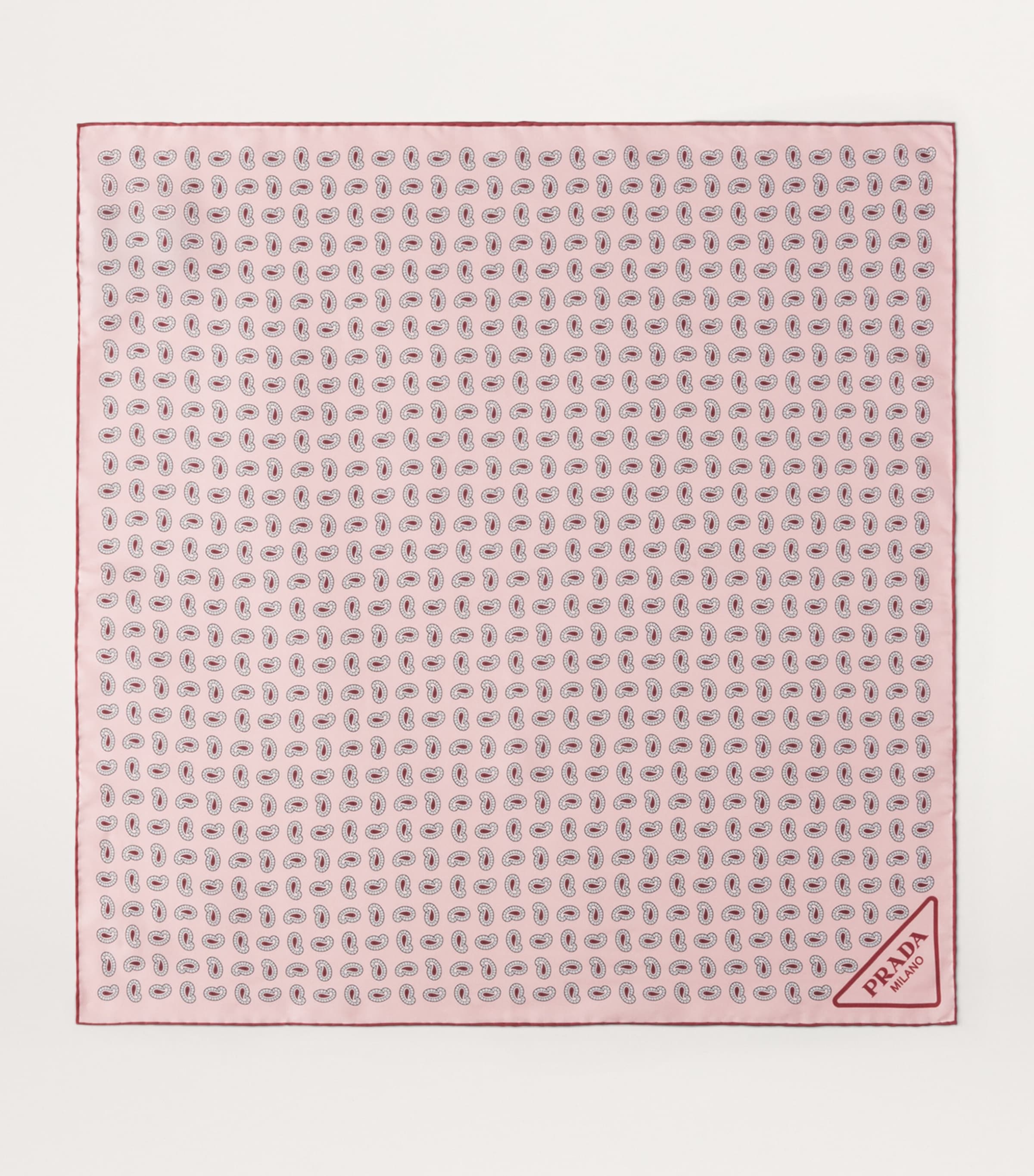 Silk Printed Scarf F0E18 Image 2