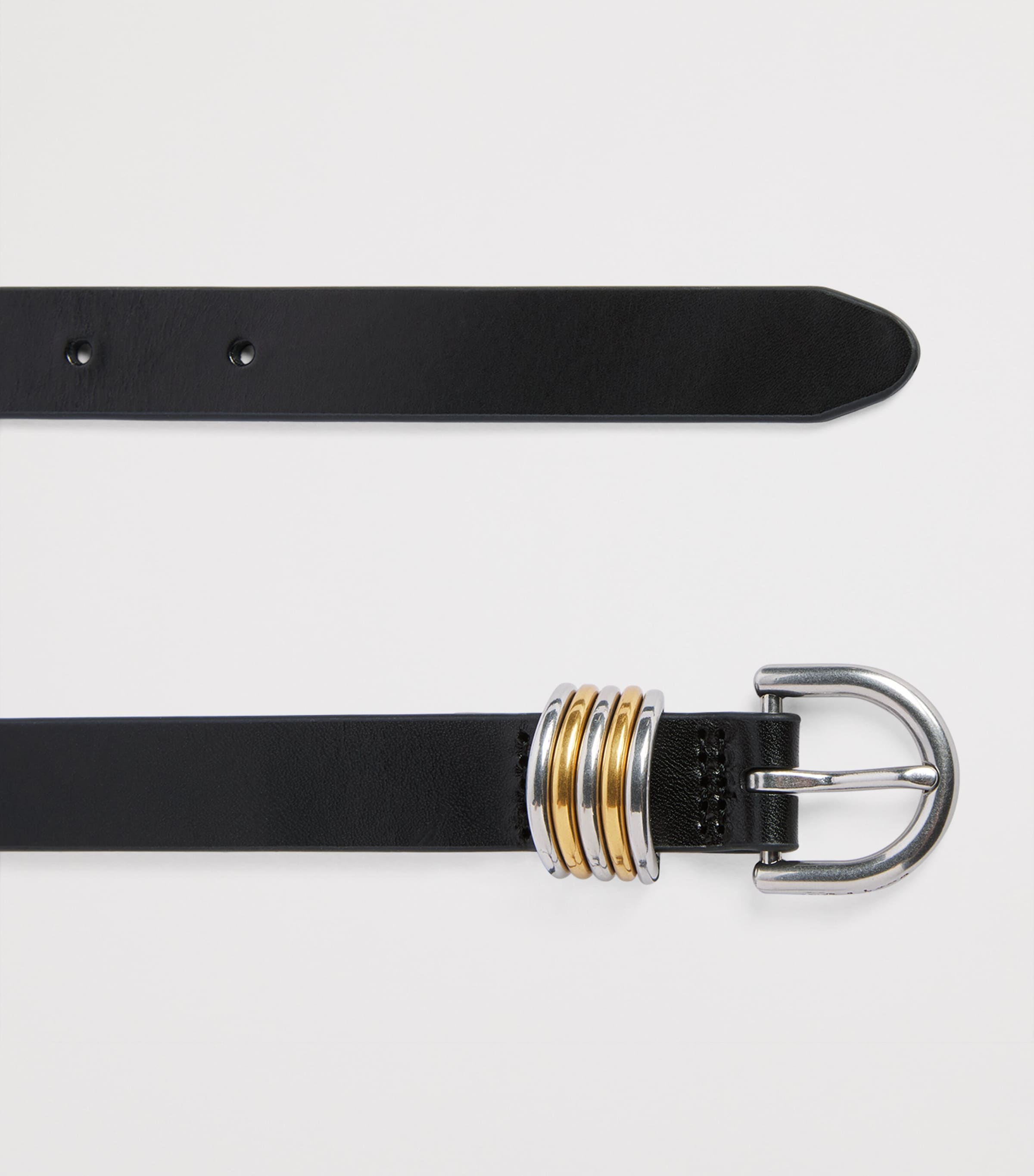 Rag & Bone Leather Sasha Belt Black Image 3