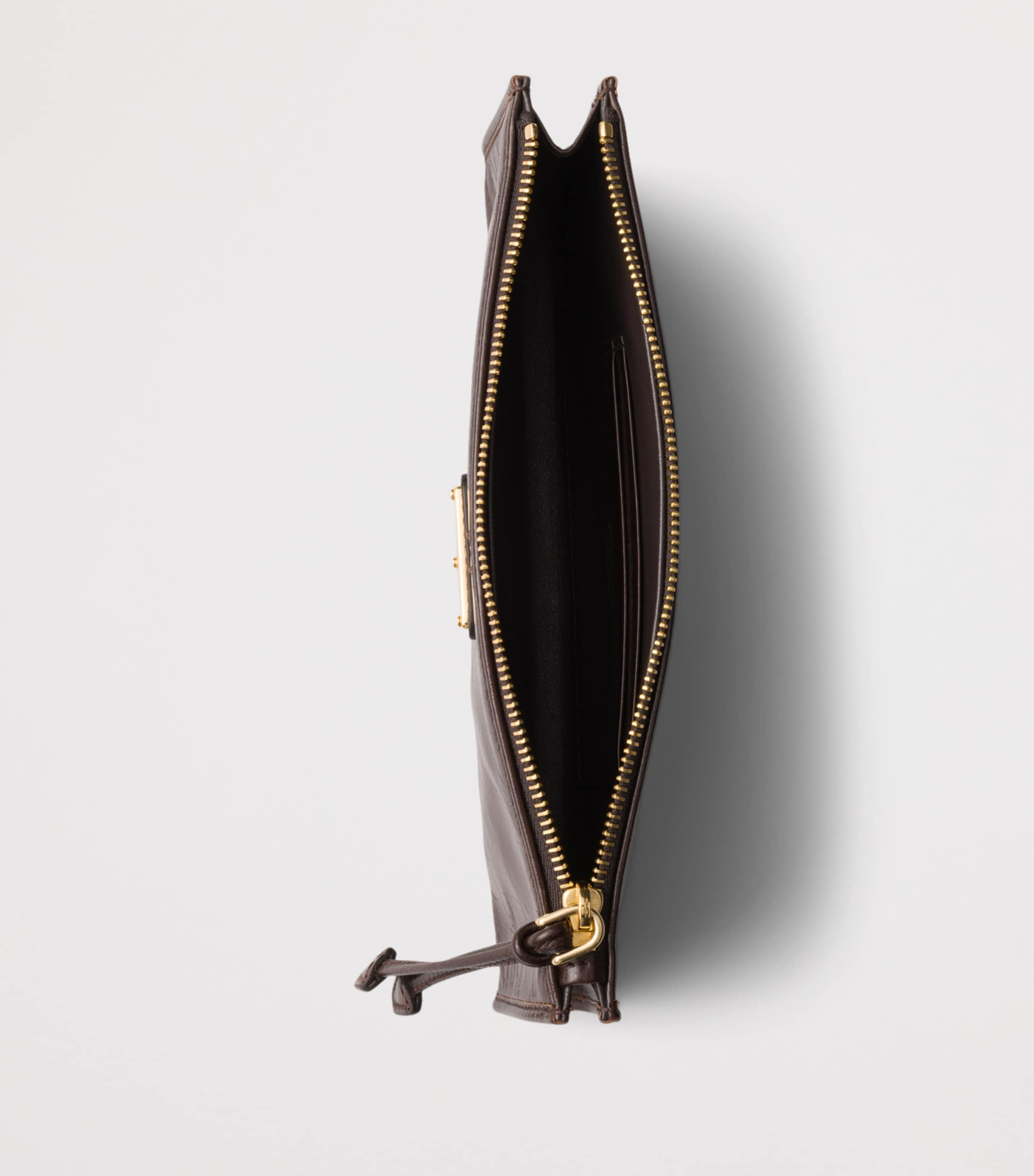 Prada Calf Leather Logo Pouch Image 2