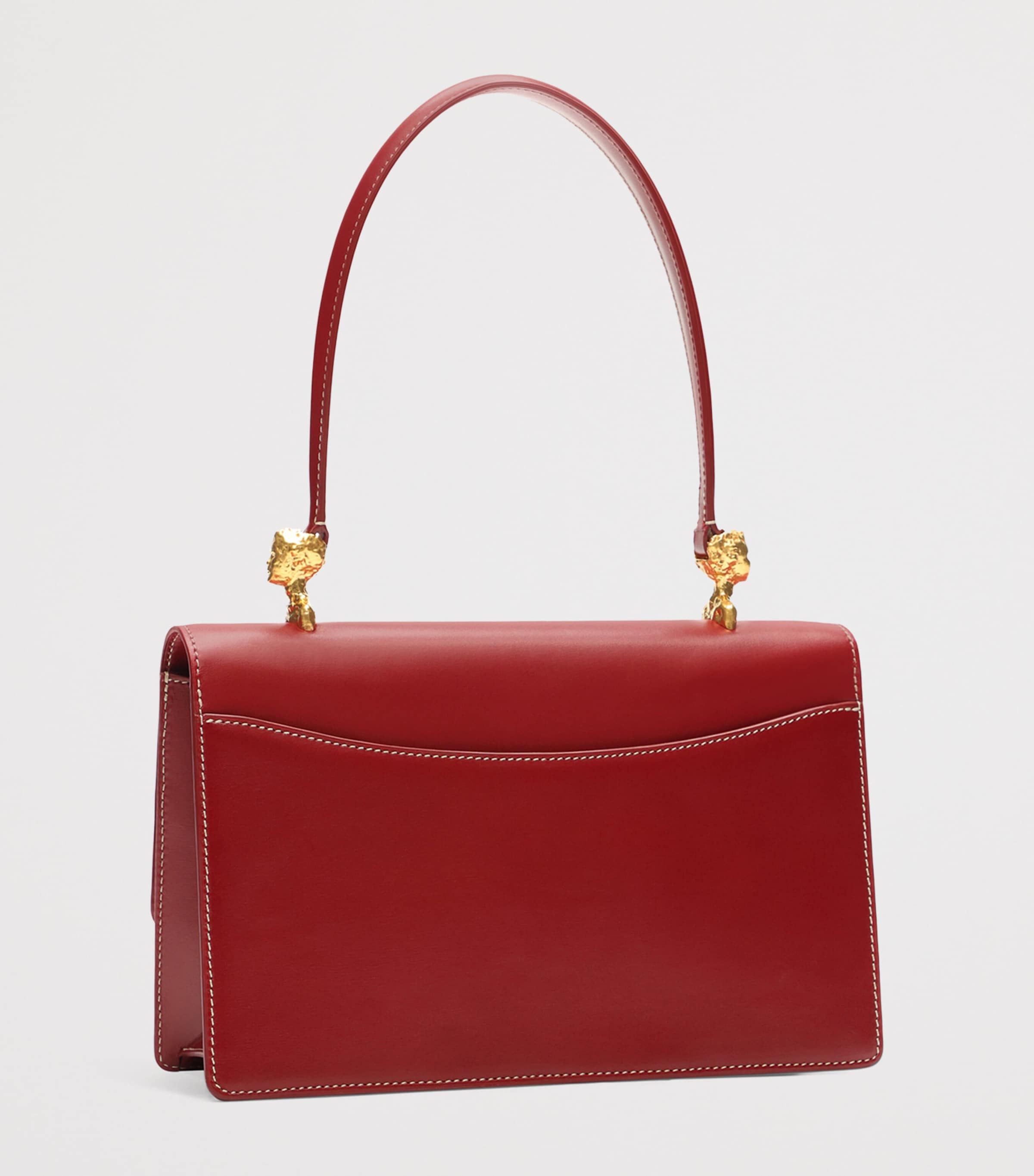 Schiaparelli Leather Slim Shoulder Bag Red Image 3