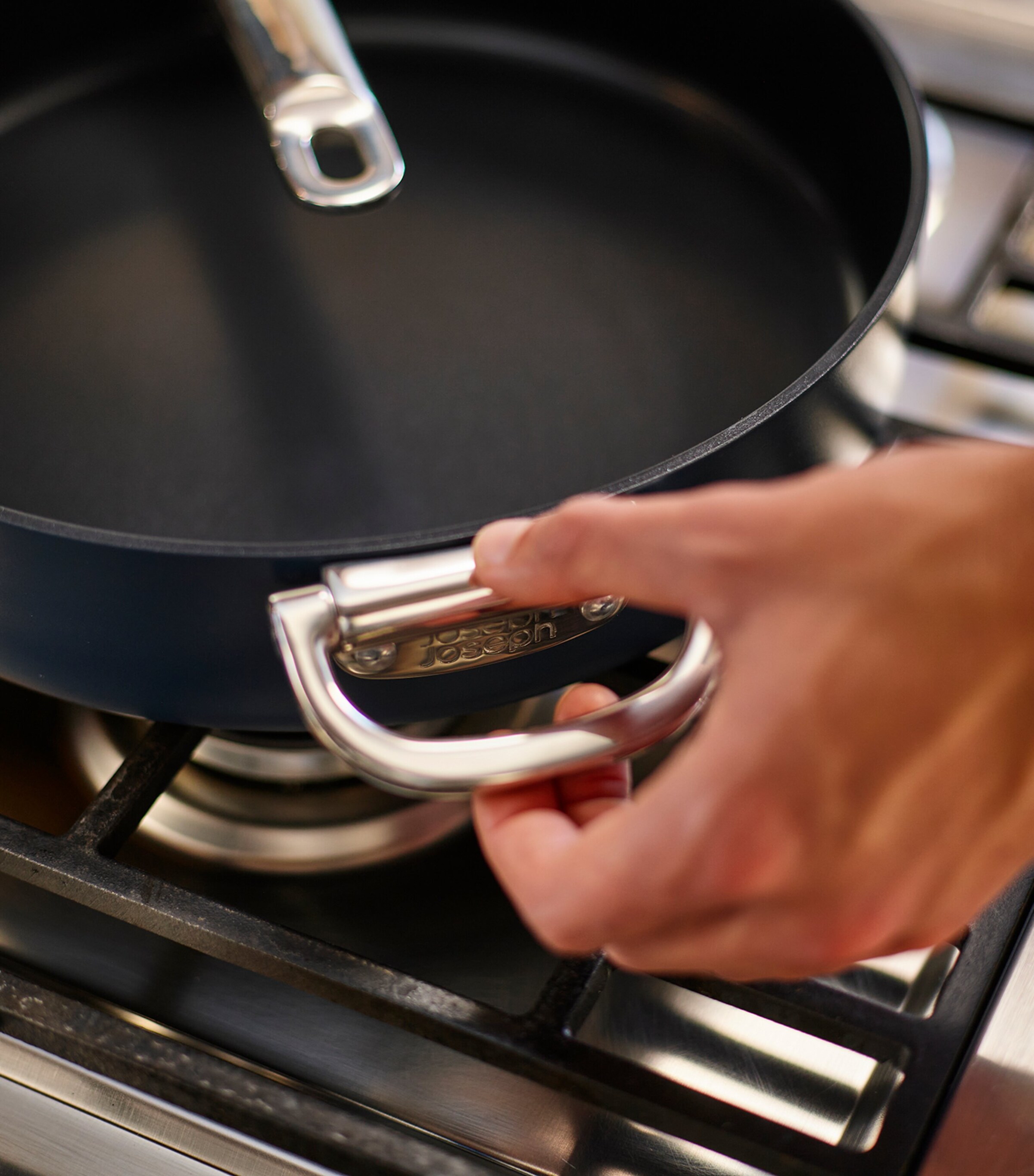 Joseph Joseph Set of 2 Space Non-Stick Folding Handle Frying Pans | Kitchenware | Cookware | Pans | Designers | Joseph Joseph Joseph Joseph Set of 2 Space Non-Stick Folding Handle Frying Pans | Kitchenware | Cookware | Pans | Designers | Joseph Joseph