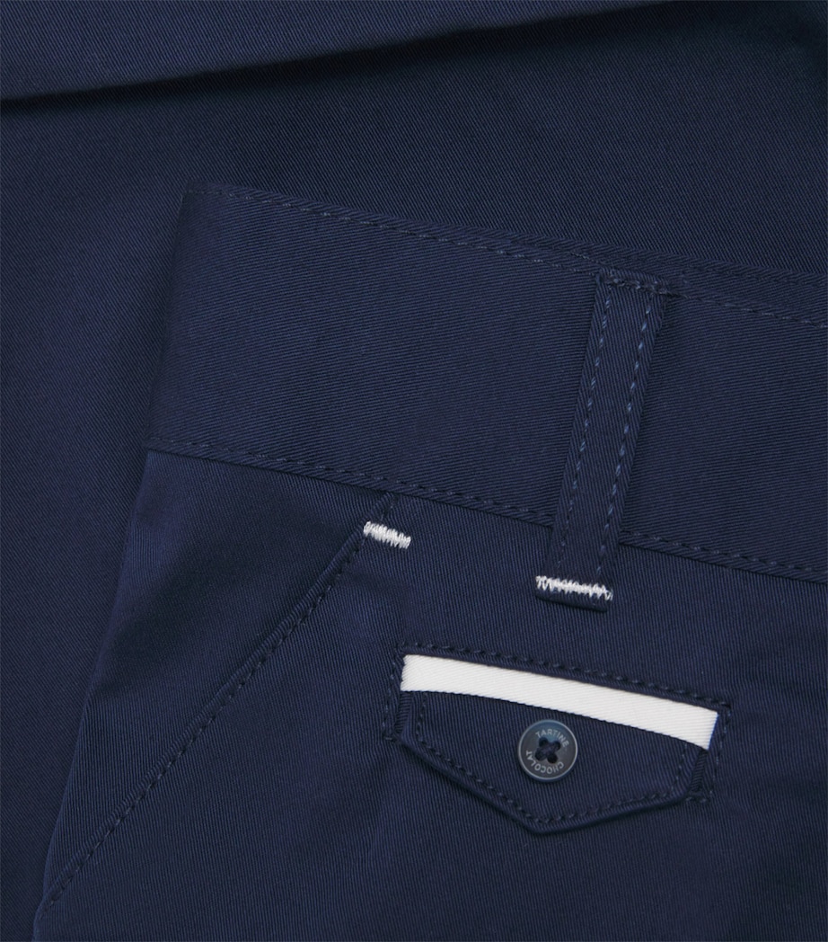 Stretch-Cotton Chino Shorts (5-12 Years) 4MARINE Image 3