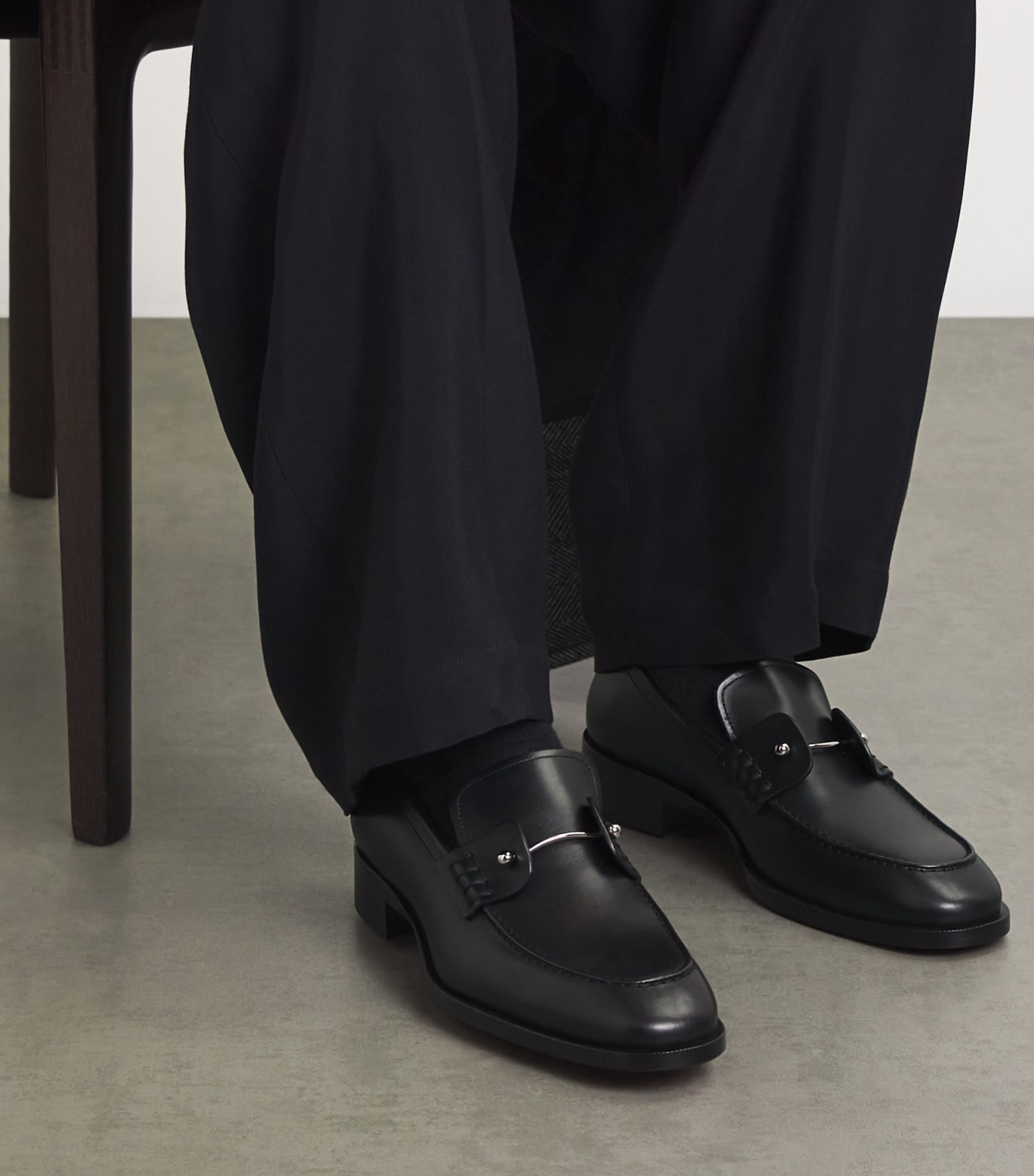 Chambelimoc Calfskin Loafers BK01 Image 2