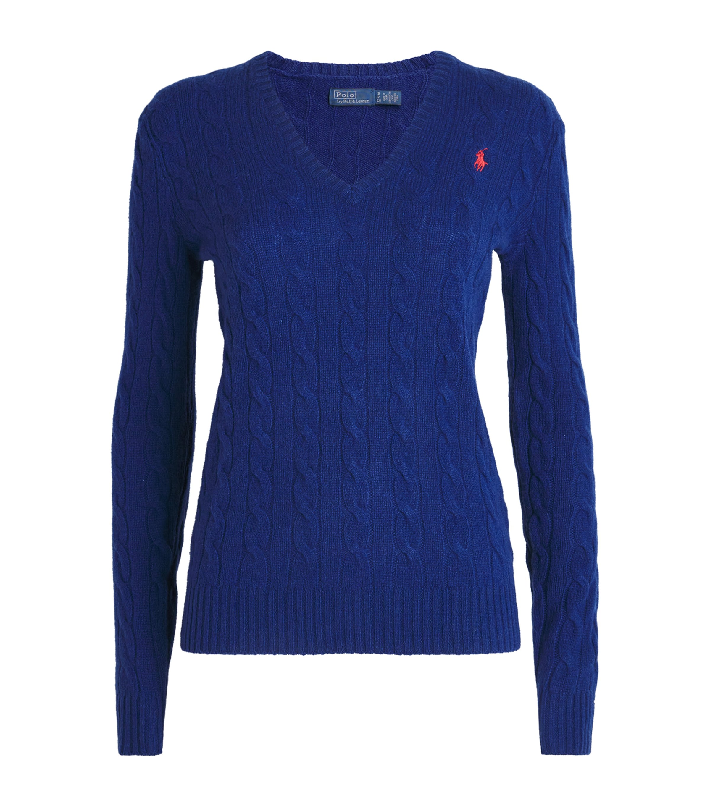 Wool-Cashmere Cable-Knit Sweater WINTER NIGHT NAVY Image 1