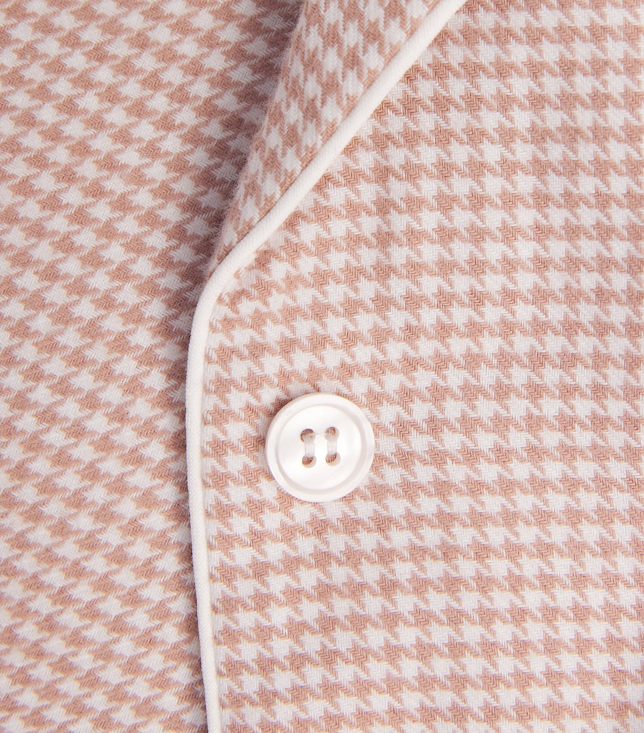Houndstooth Kelburn Pyjama Set BEI/NEUTRAL Image 5