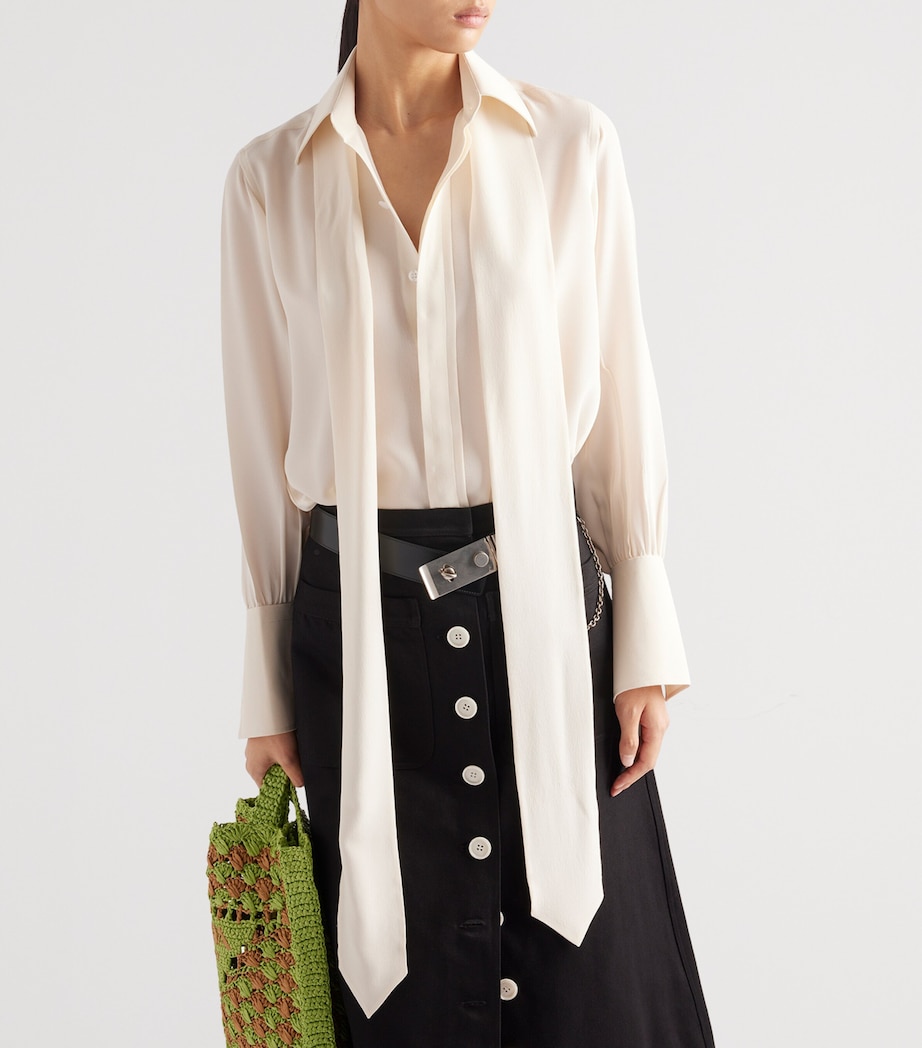 Silk Marocain Blouse F0304 Image 6