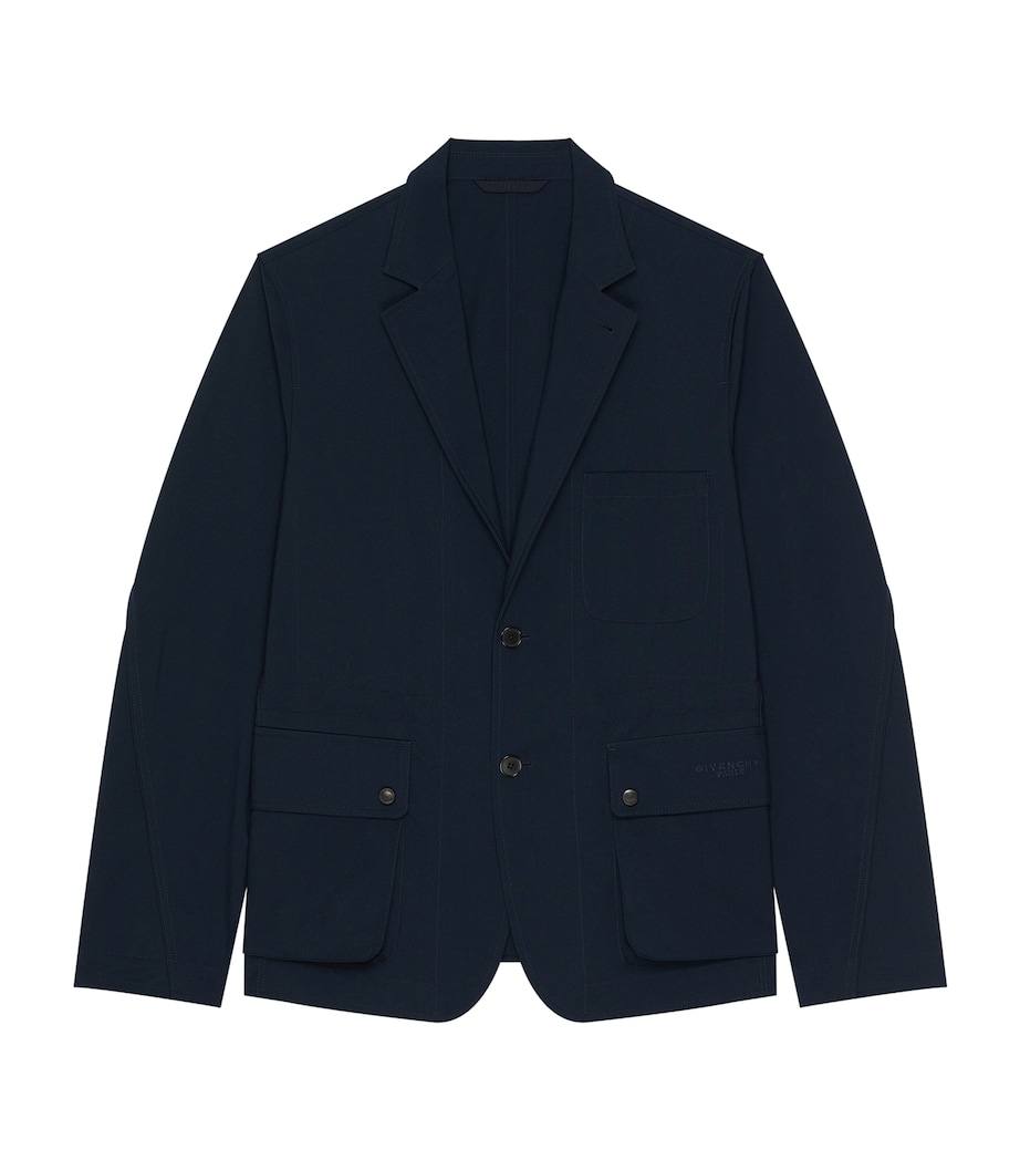 Givenchy Mens Technical Deconstructed Blazer Image 1