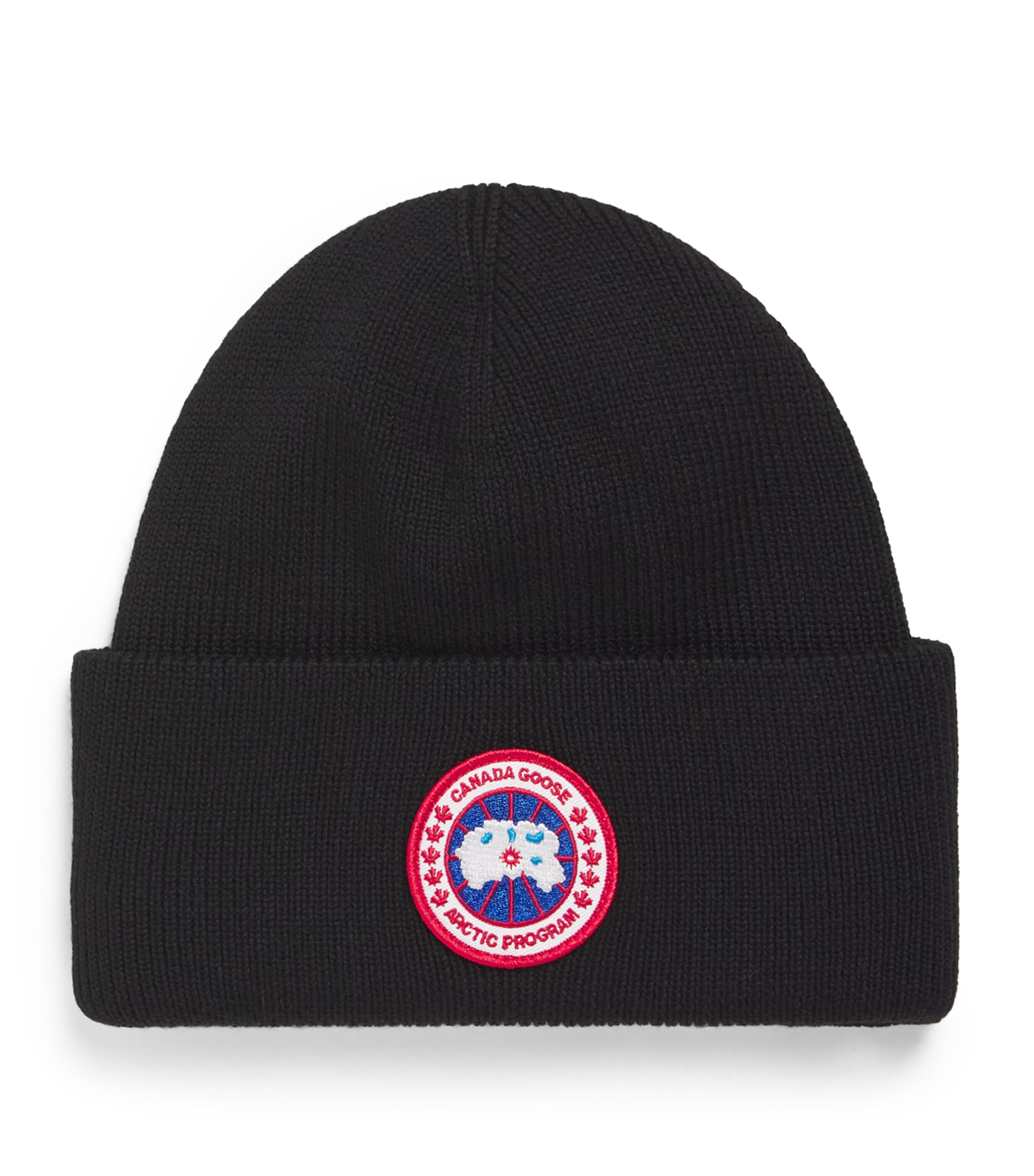 Canada Goose Merino Wool Arctic Toque Beanie In Black