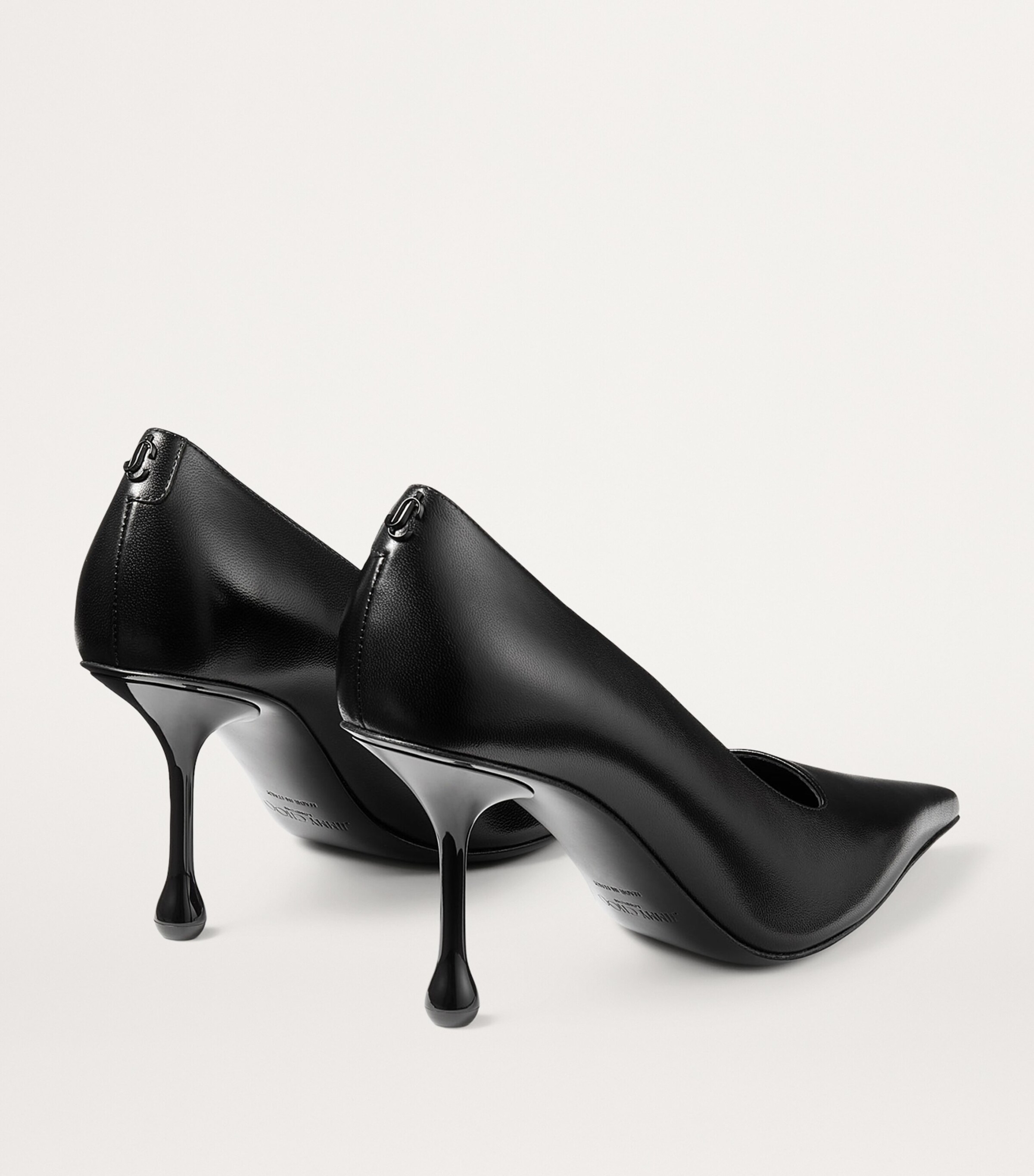 シューズ・サンダルその他 JIMMY CHOO Woman Pumps Black IXIA80CLF BLACK Jimmy Choo Ixia 80 Leather Pumps | Harrods US