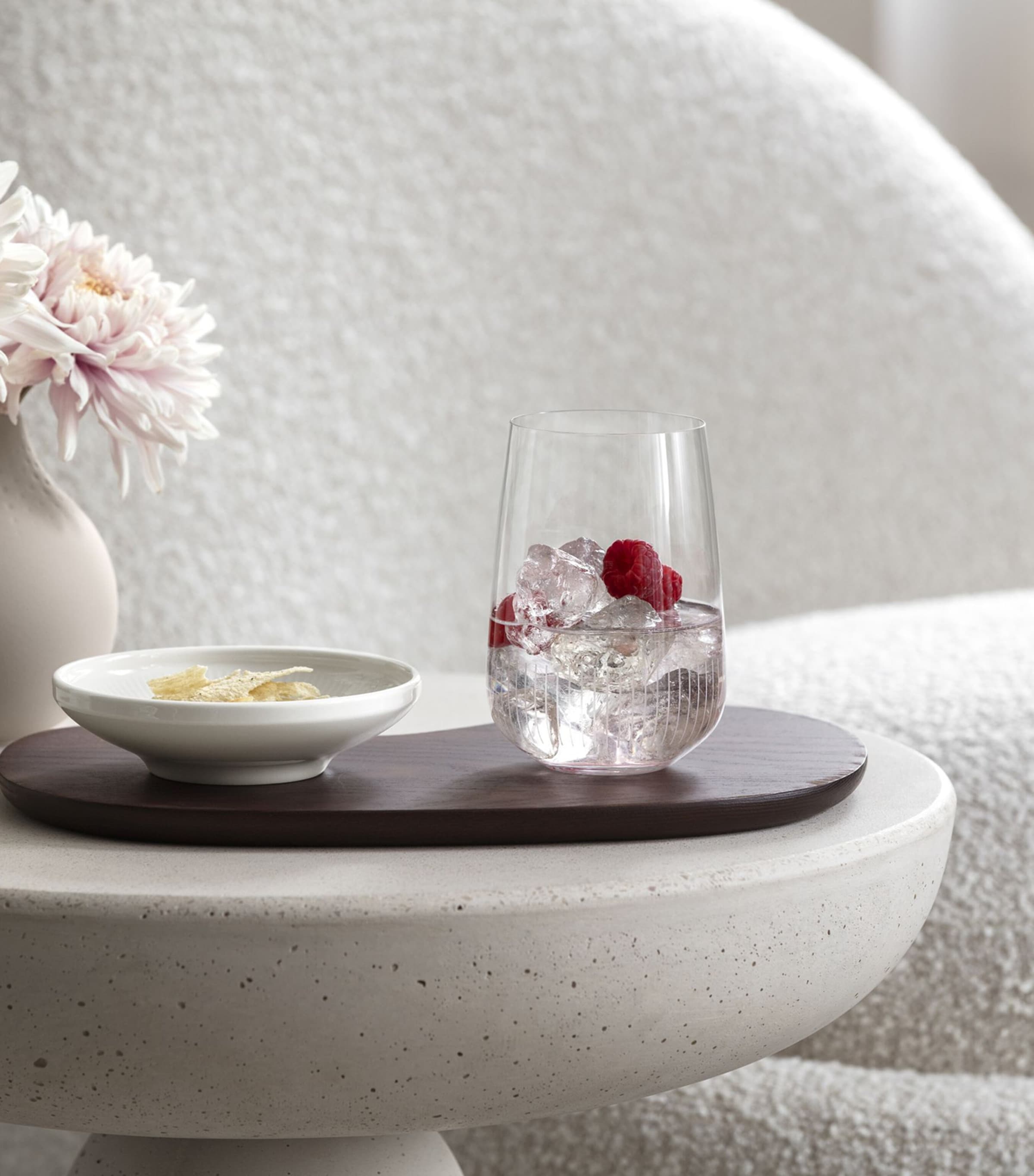 Set of 4 Crystal Afina Highball Glasses (300ml) CLEAR Image 2