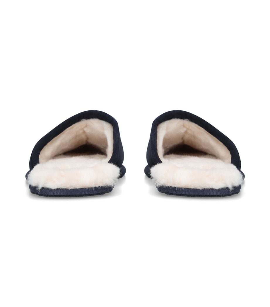 Scuff Suede Slippers NAVY Image 2