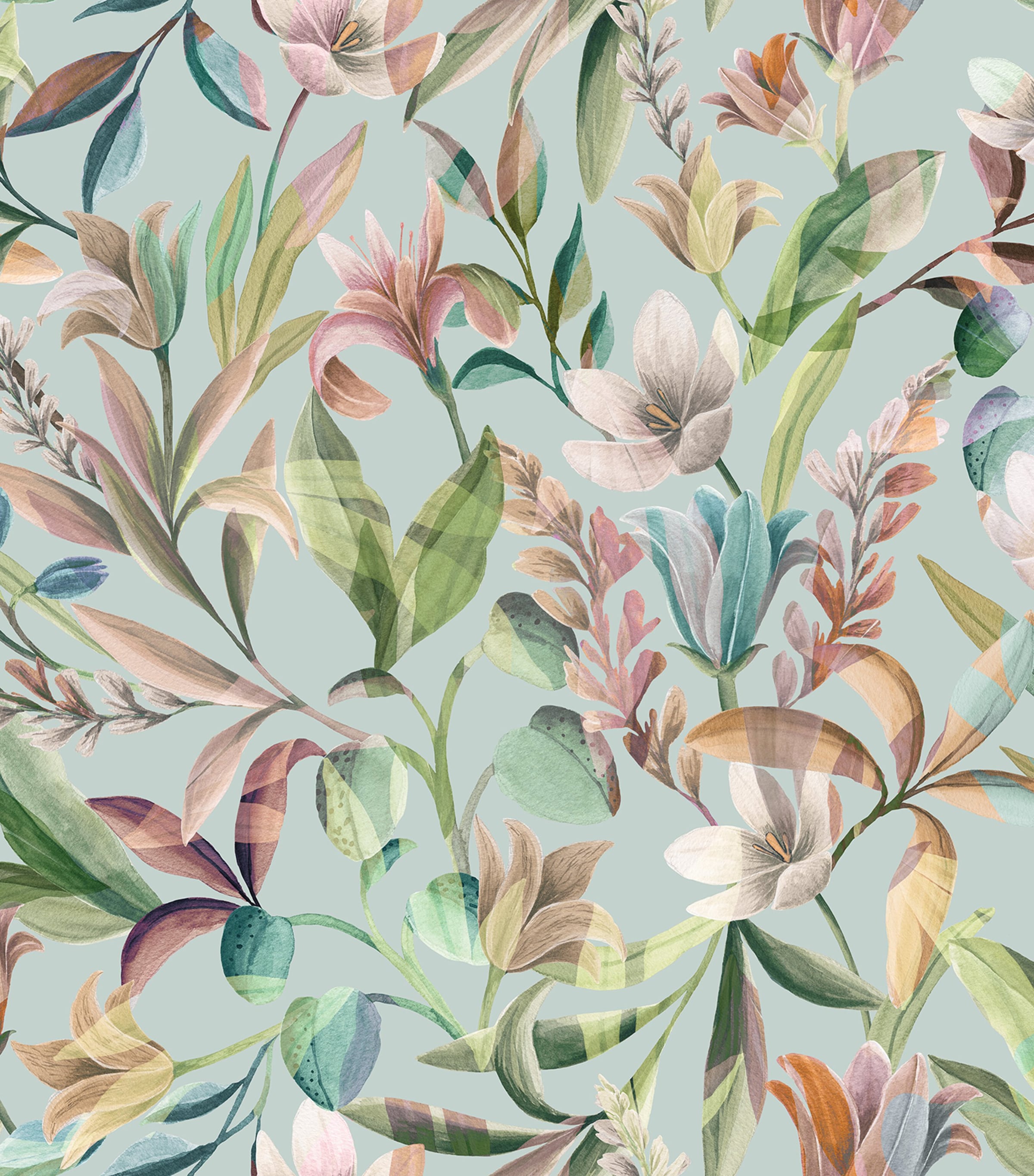 Schlossberg Adele Super King Duvet Cover (260cm x 220cm) Vert Image 3