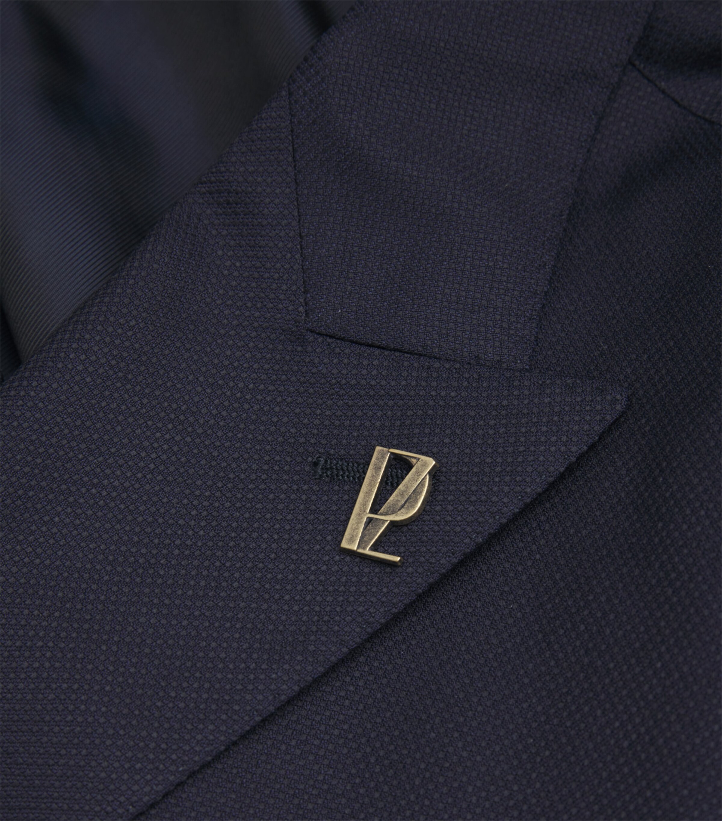 Pal Zileri Mens Wool Double-Breasted Vicenza Blazer Blue Navy Image 5
