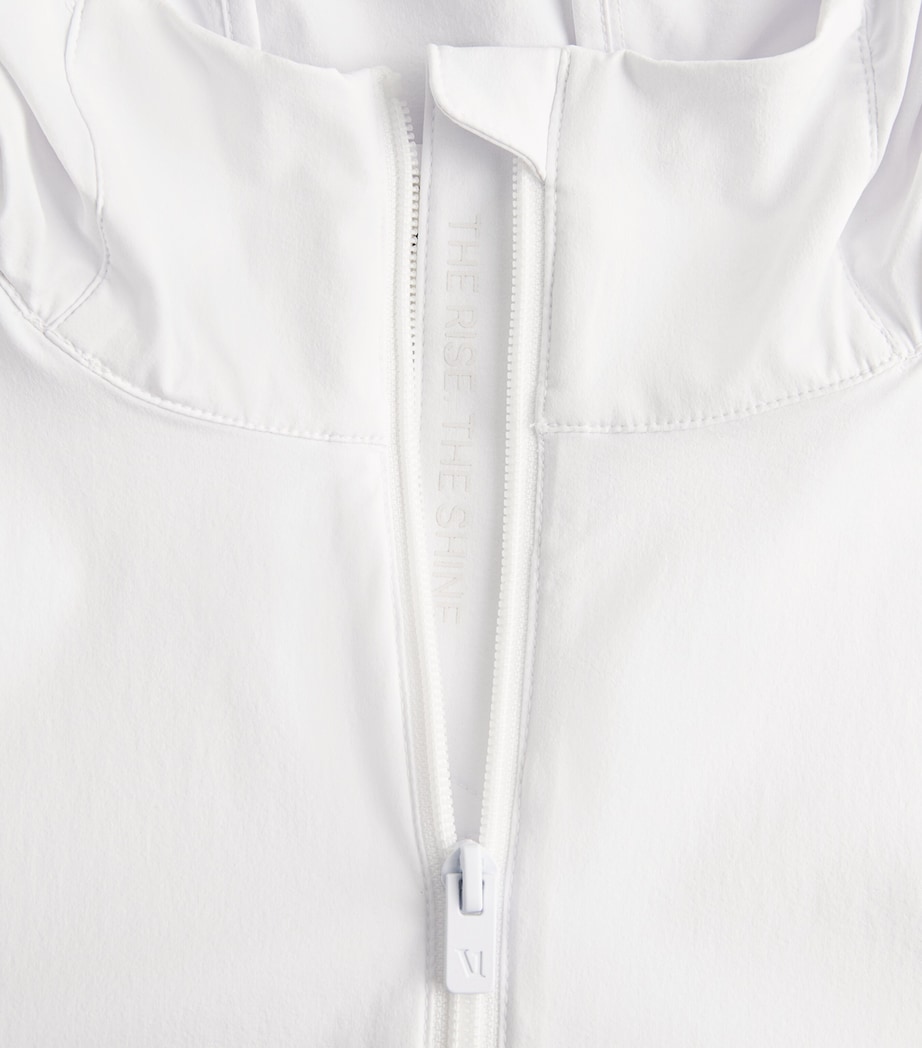 VUORI Womens Renew Trainer Shell Jacket White Image 6
