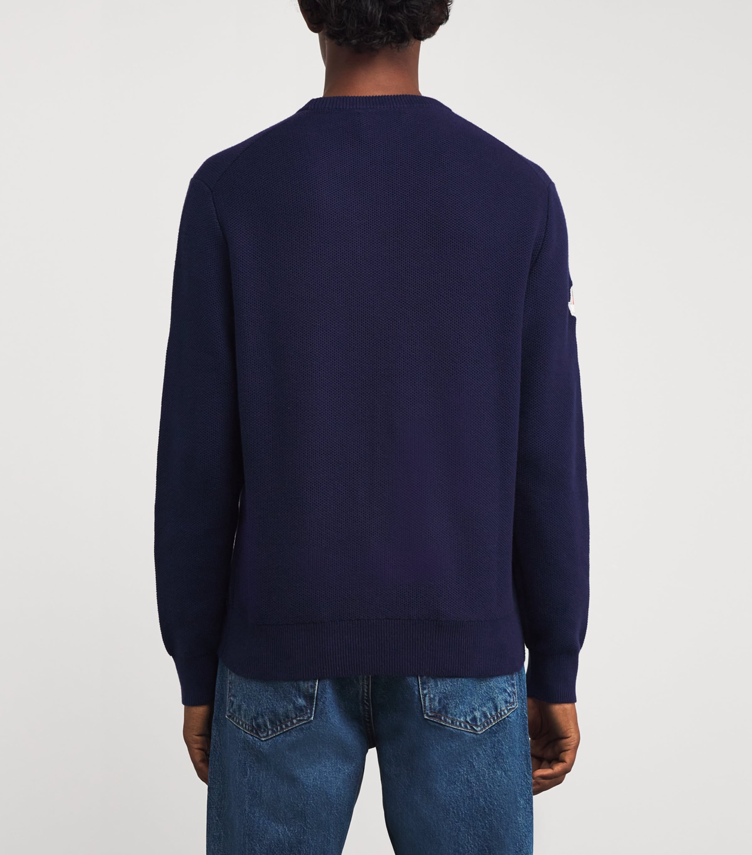 Cotton Ryder Cup Flag Sweater REFINED NAVY Image 4