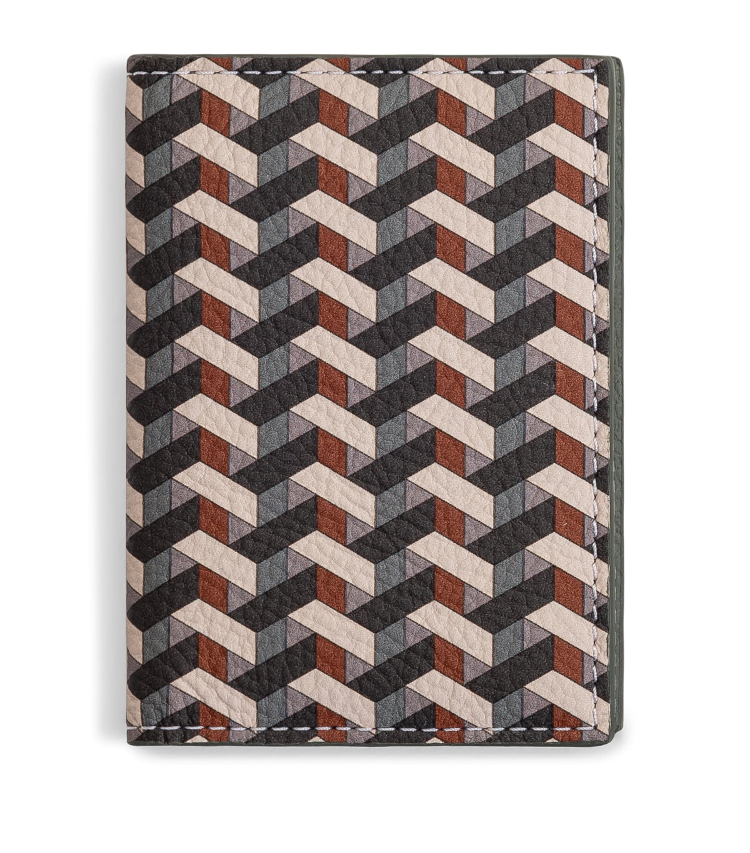 Poltrona Frau Traveller's Collection Card Holder Pelle Frau Wvrs Sage Image 1