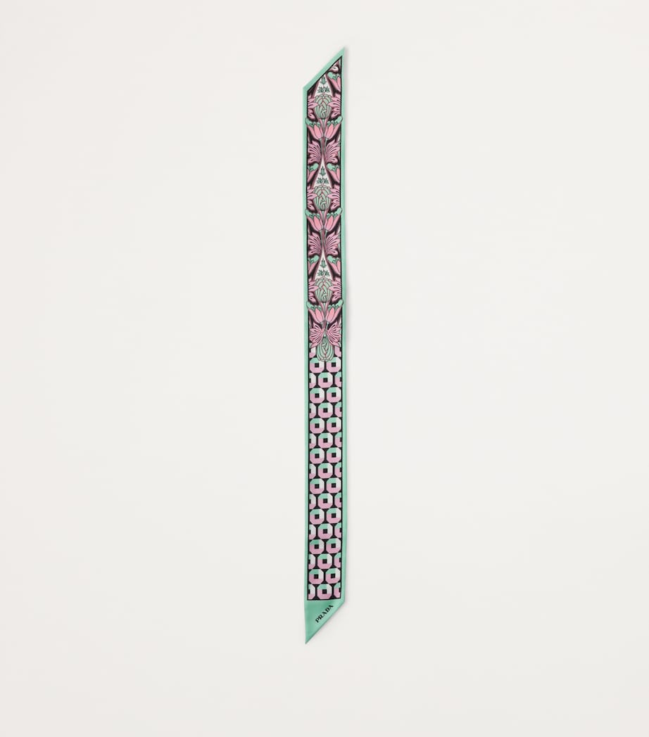 Silk Printed Twilly F038O Image 3