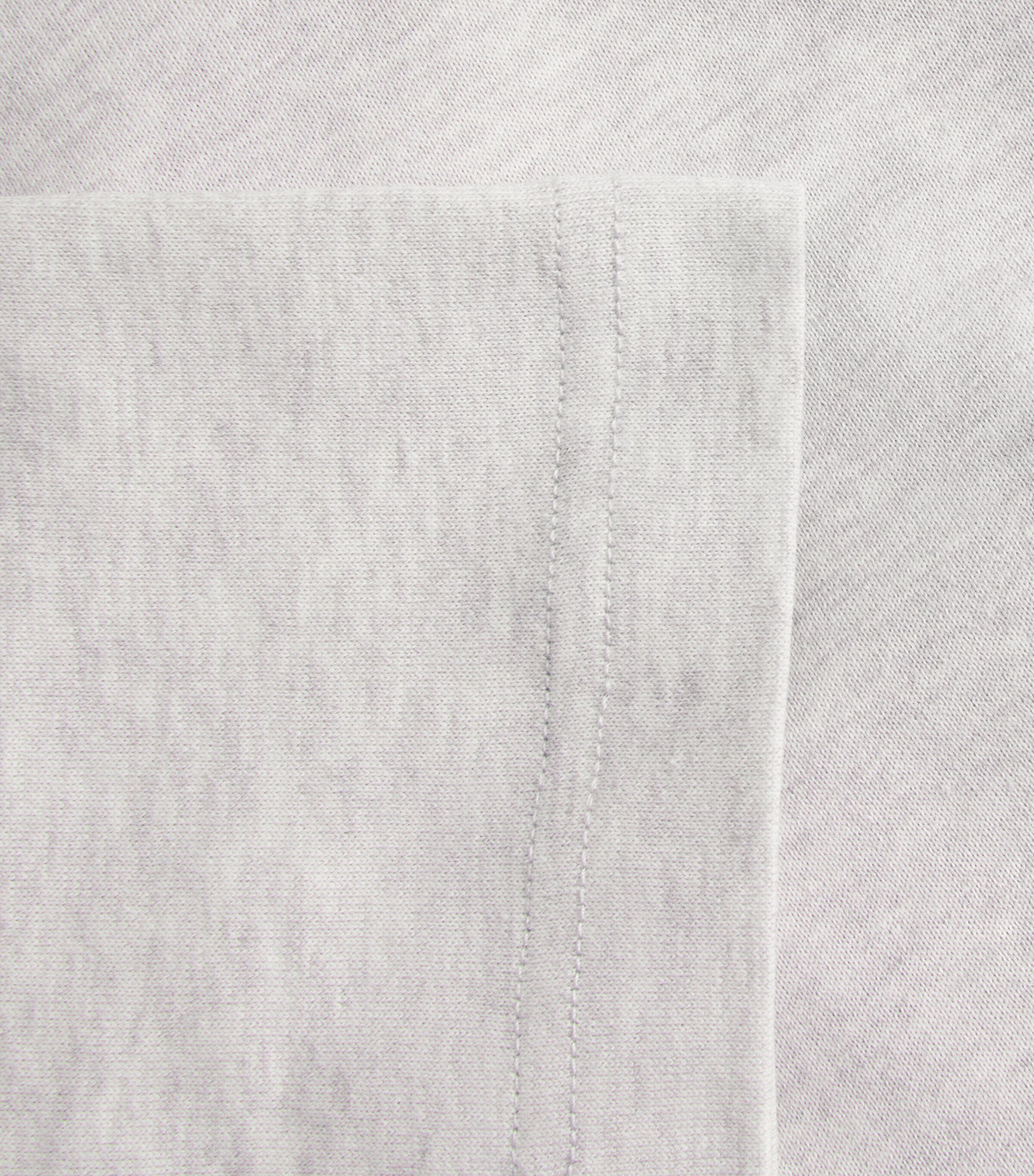 Eleventy Mens Cotton T-Shirt Grigio Chiaro Image 6