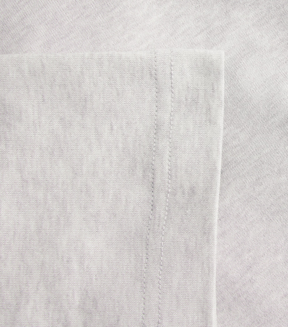 Eleventy Mens Cotton T-Shirt Grigio Chiaro Image 6