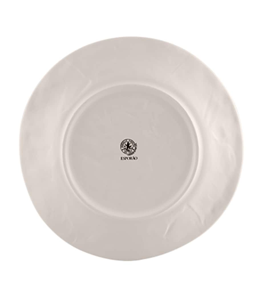 Bordallo Pinheiro x Esporão Olival Dinner Plate (28cm) White, Green, Brown Image 2