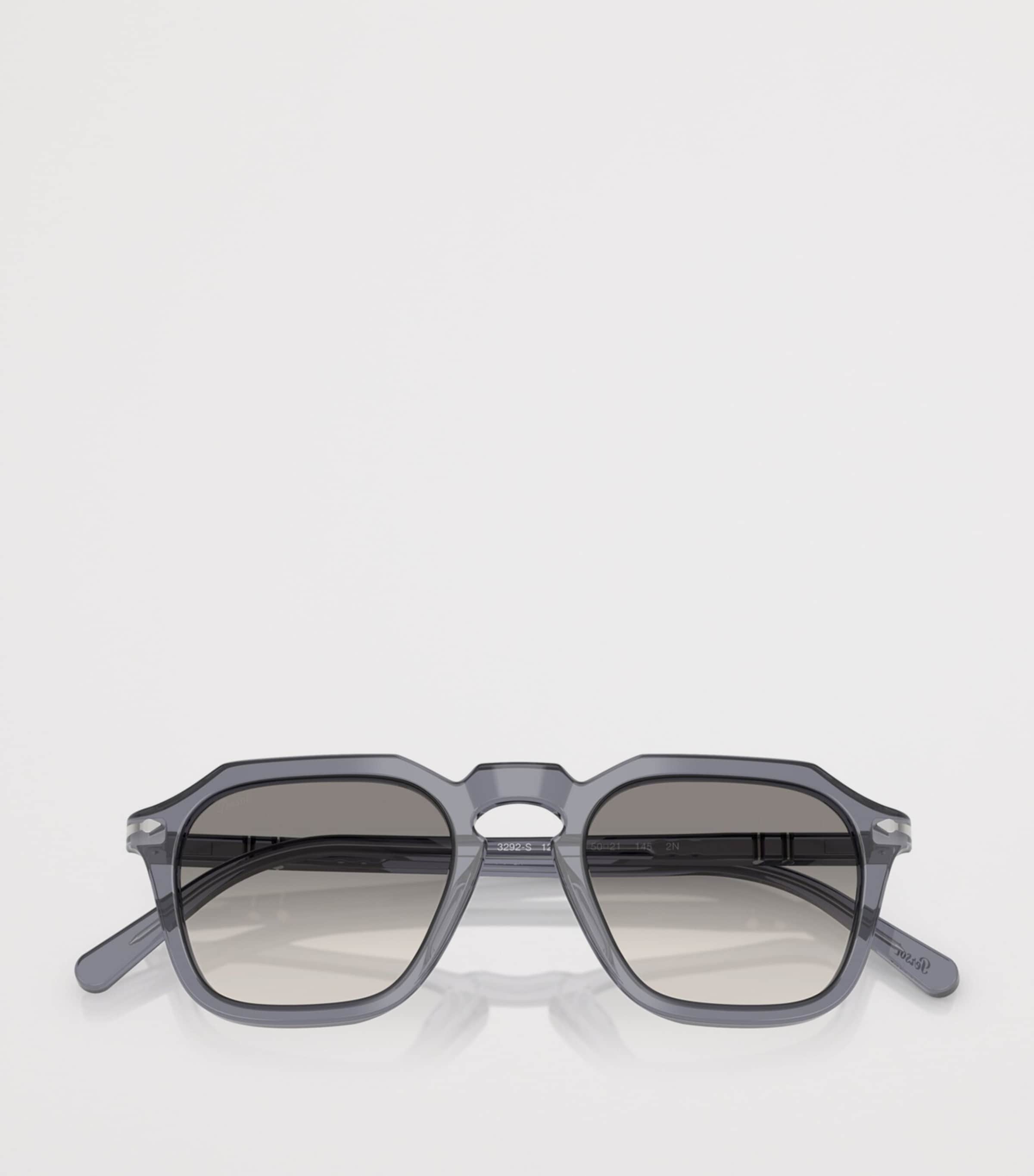 Persol Square PO3292S Sunglasses Blue Image 5
