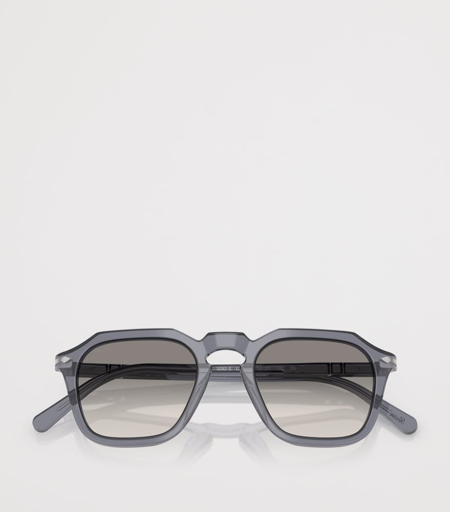 Persol Square PO3292S Sunglasses Blue Image 5