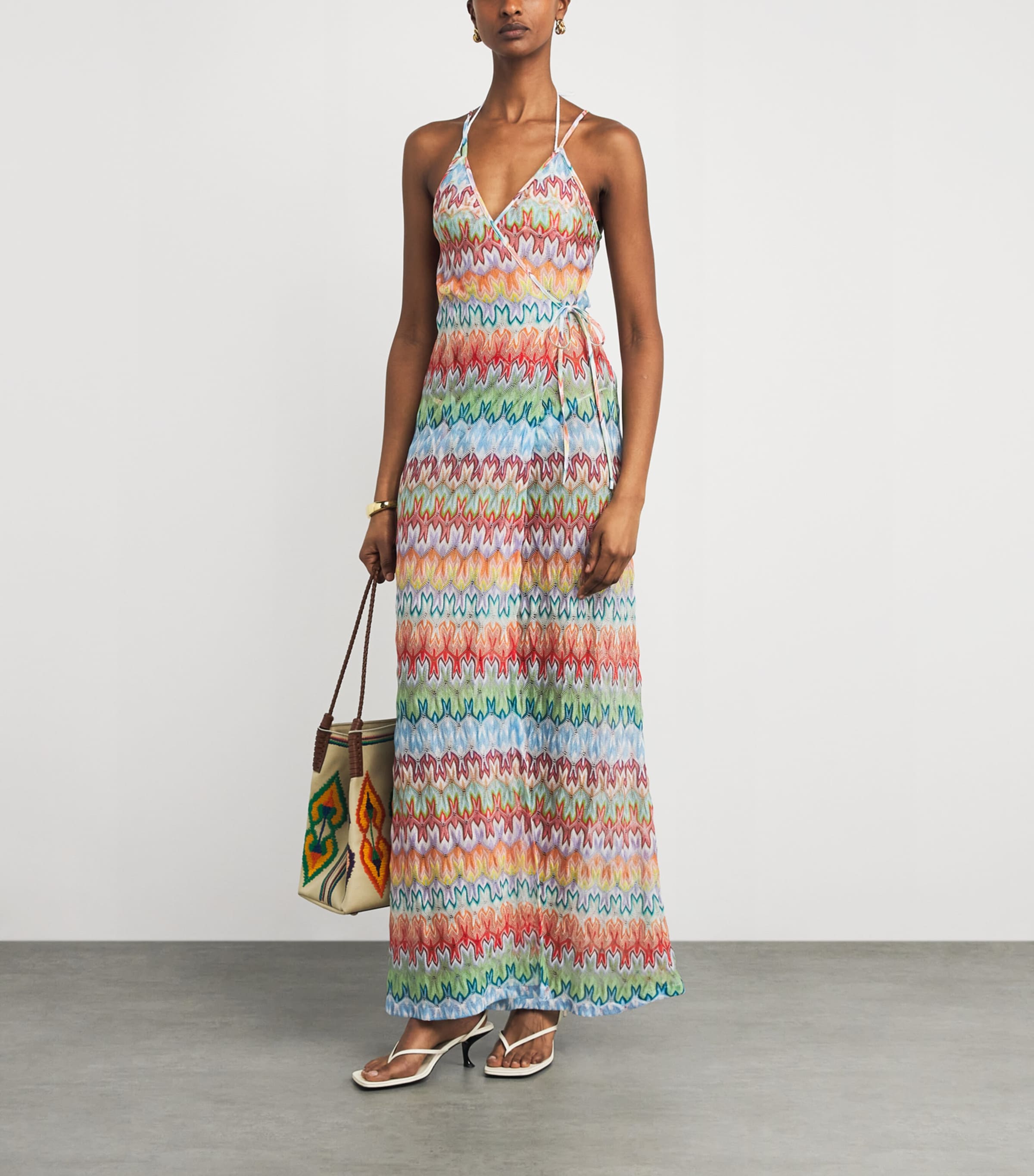 Geometric Midi Dress EXCLUSIVE SMSMS Image 2