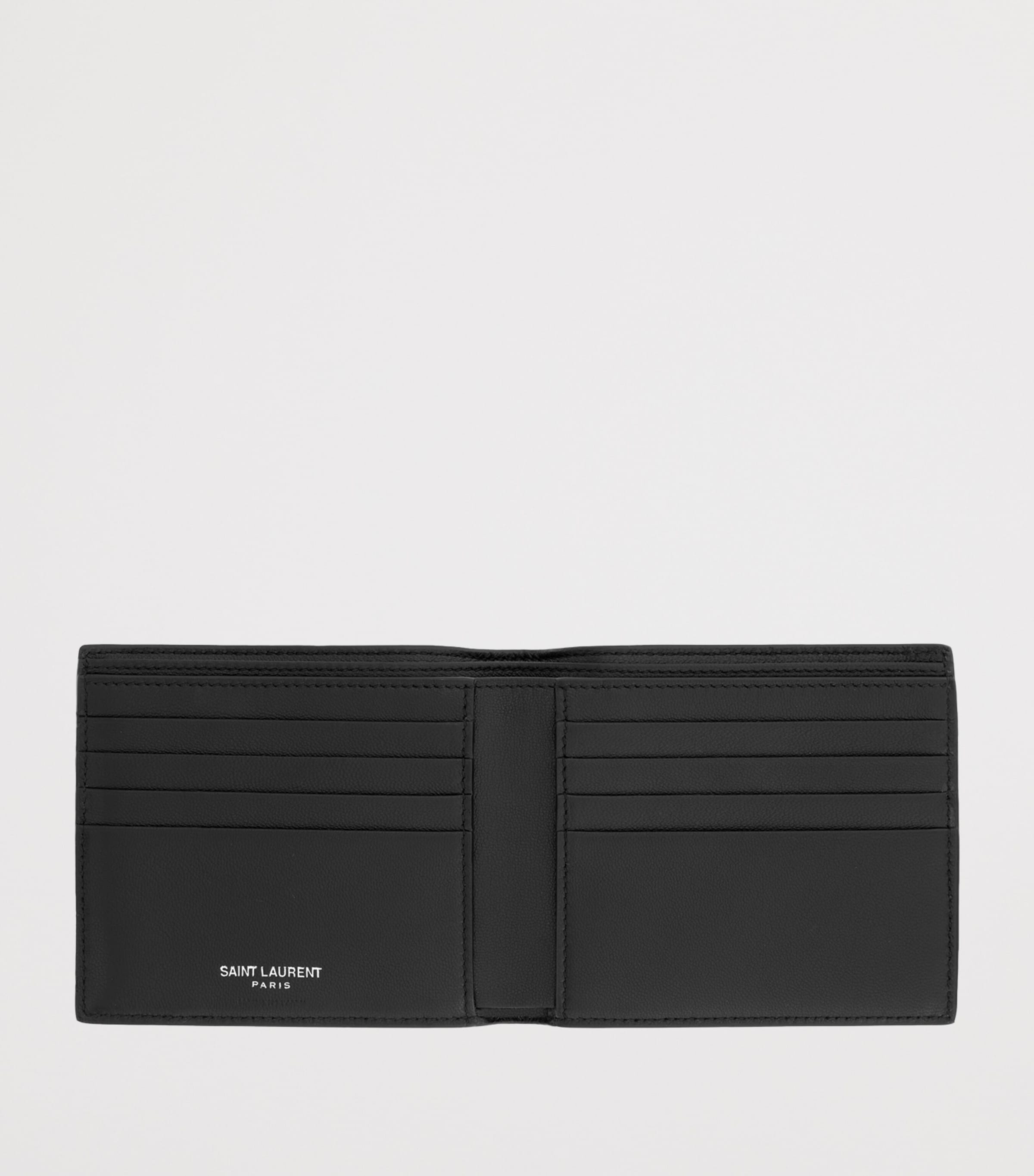 Saint Laurent Leather Bifold Wallet Image 3